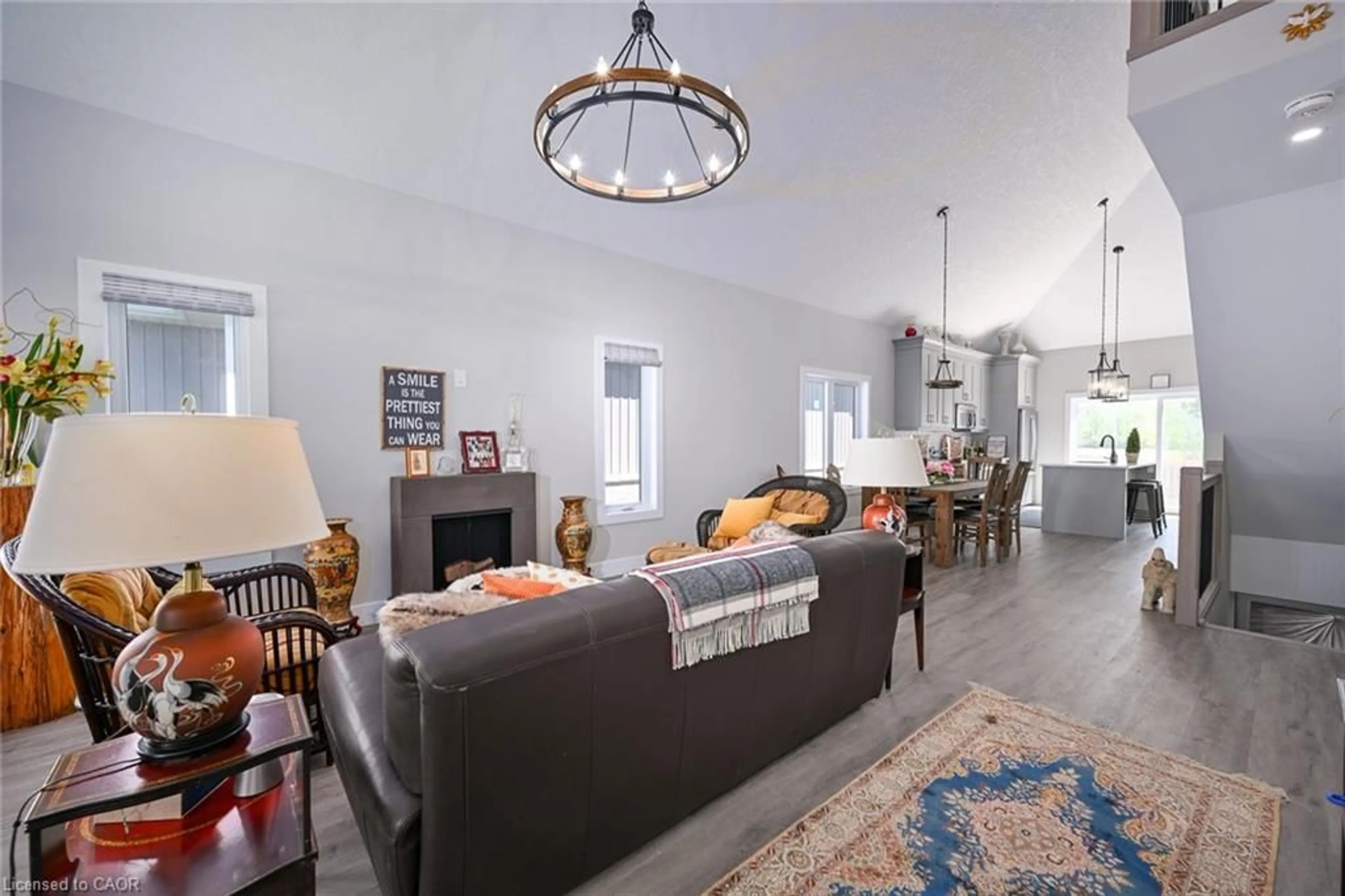 Living room with furniture, unknown for 744 Nelson St #29, Port Dover Ontario N0A 1N0