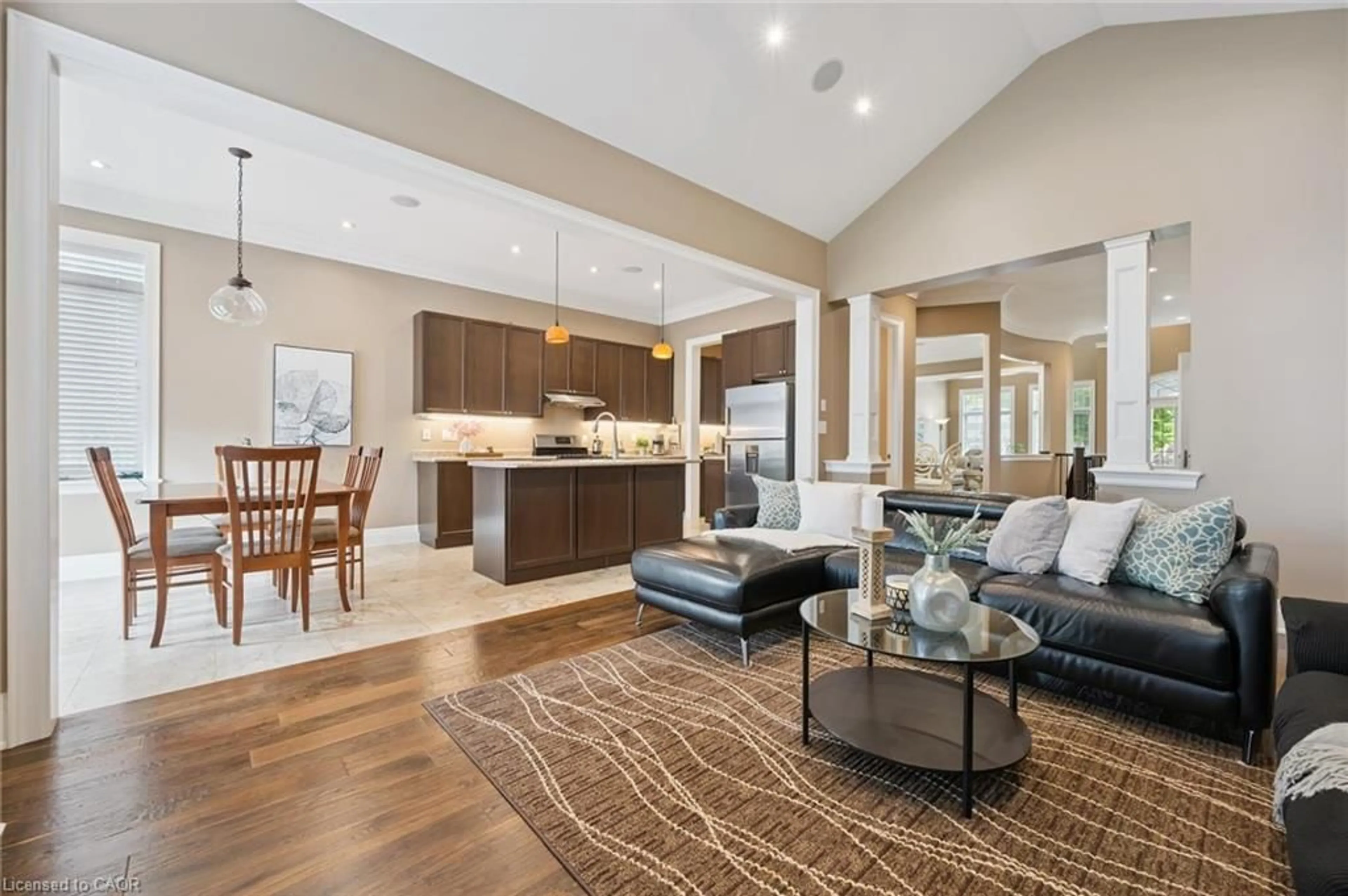 Open concept kitchen, unknown for 68 Gentle Fox Dr, Caledon Ontario L7C 3S6