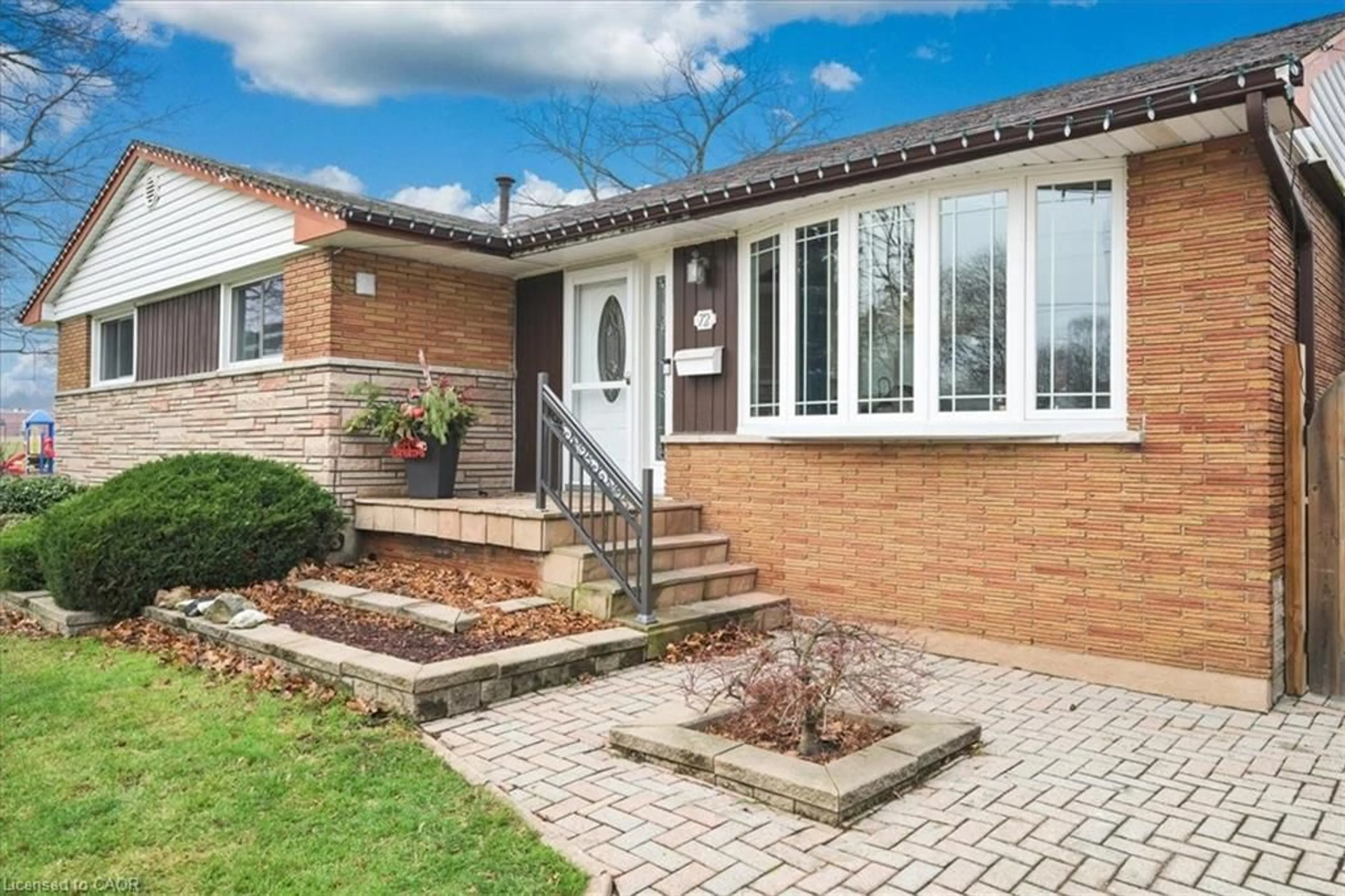 Home with brick exterior material, street for 72 West 25th St, Hamilton Ontario L9C 4X2