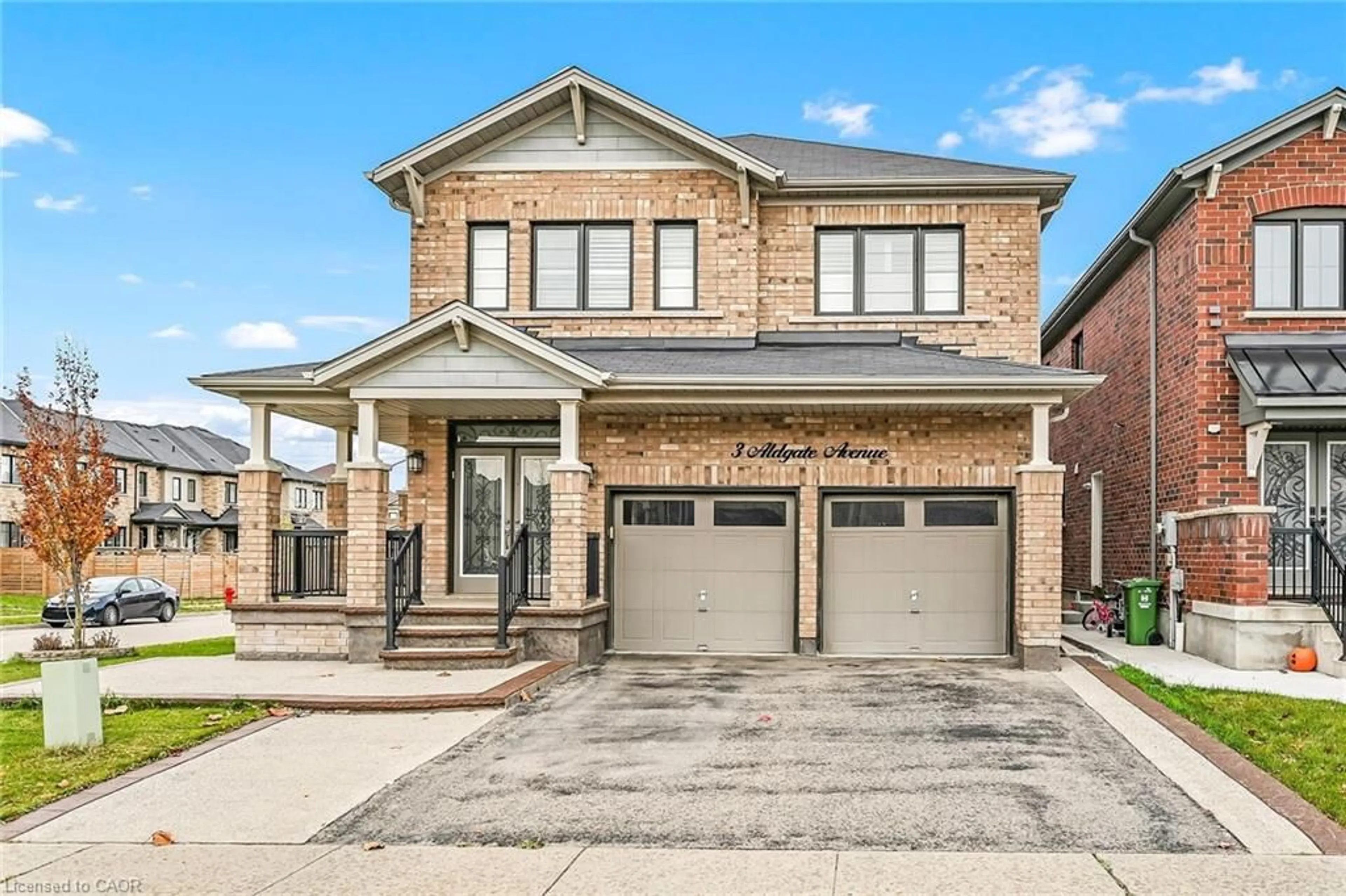 Home with brick exterior material, street for 3 Aldgate Ave, Hamilton Ontario L8J 0H9
