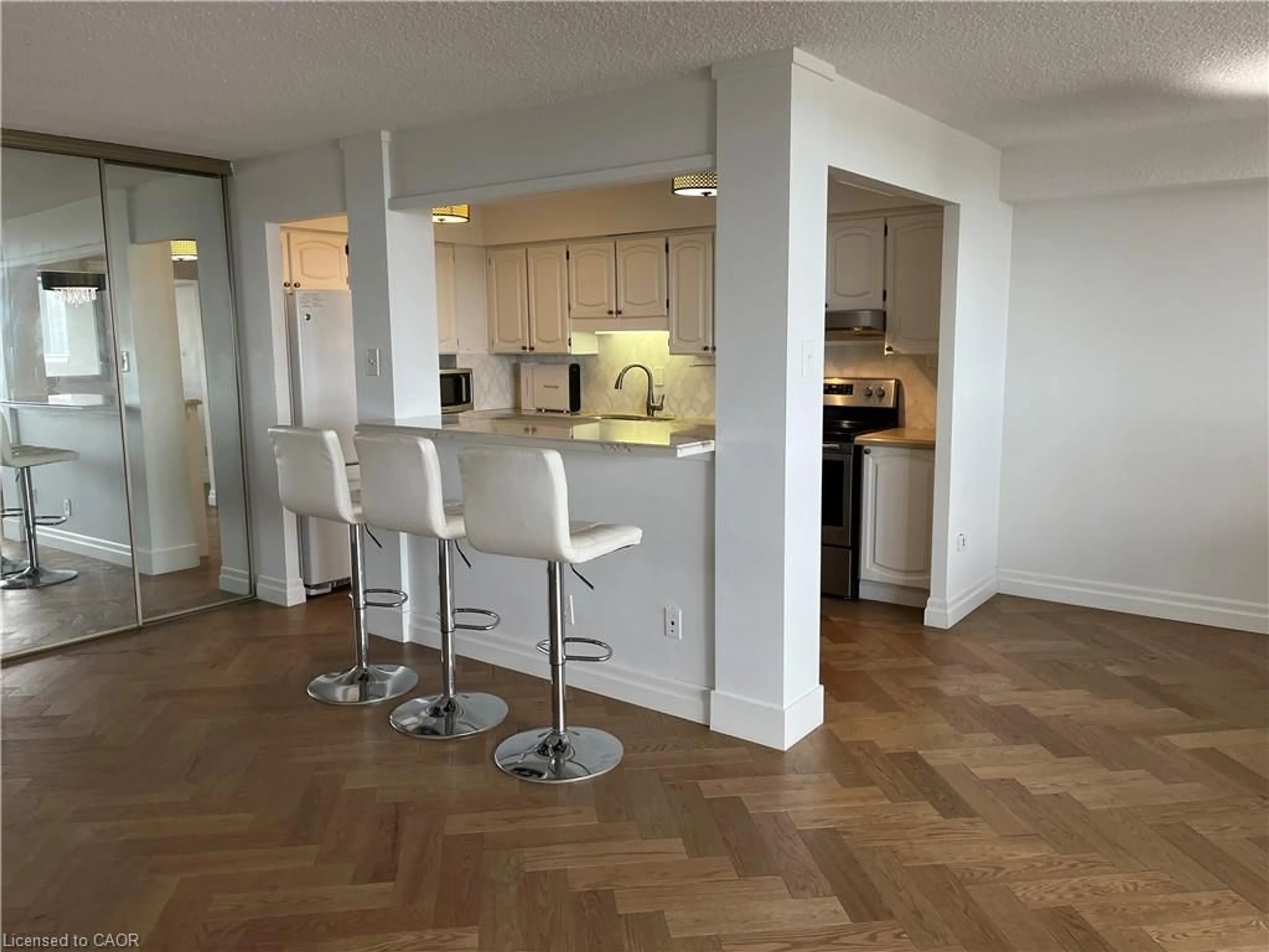 Open concept kitchen, unknown for 375 King St #1907, Waterloo Ontario N2J 4L6