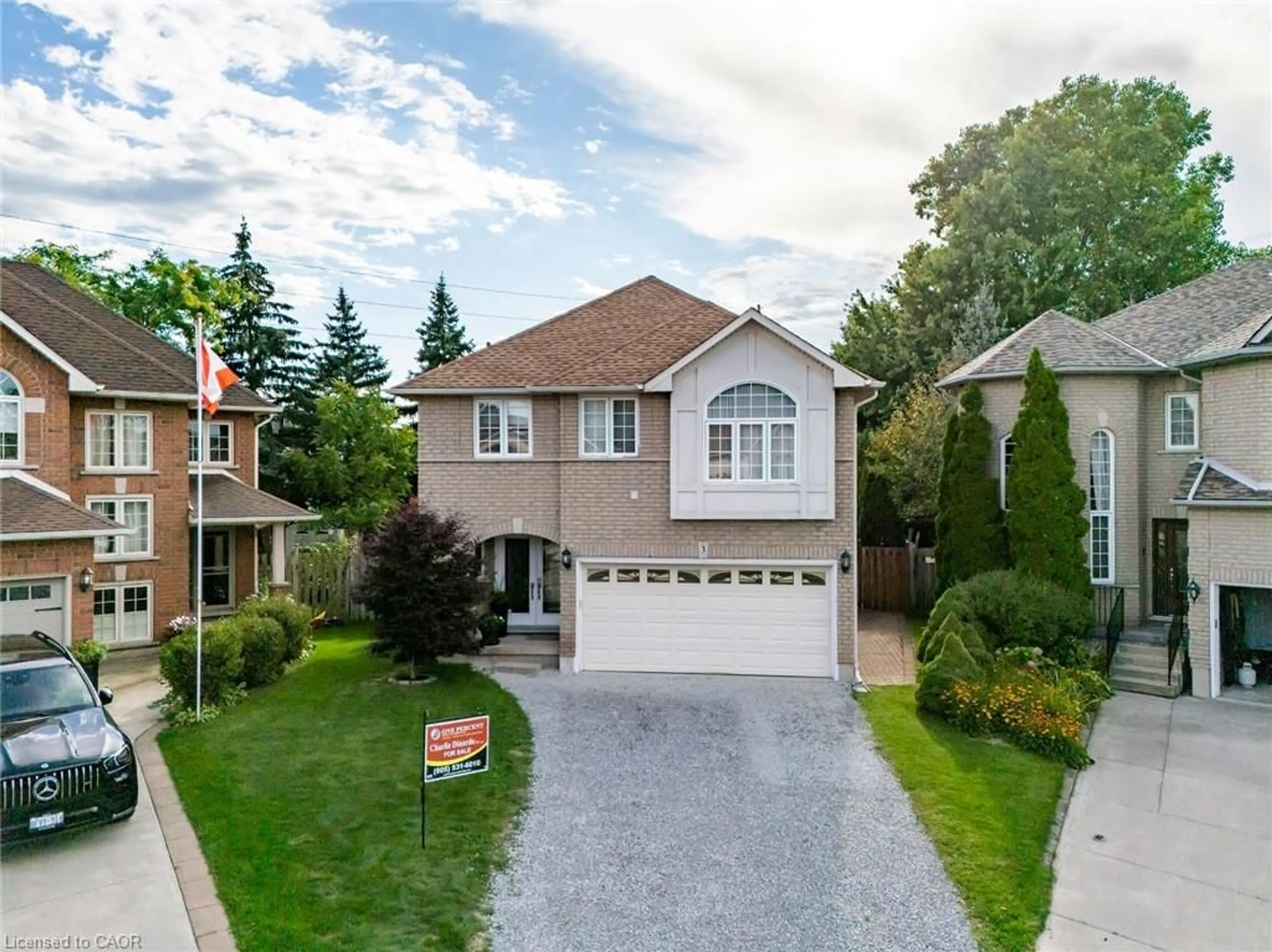 A pic from outside/outdoor area/front of a property/back of a property/a pic from drone, street for 3 Nature Crt, Hamilton Ontario L9C 7T5
