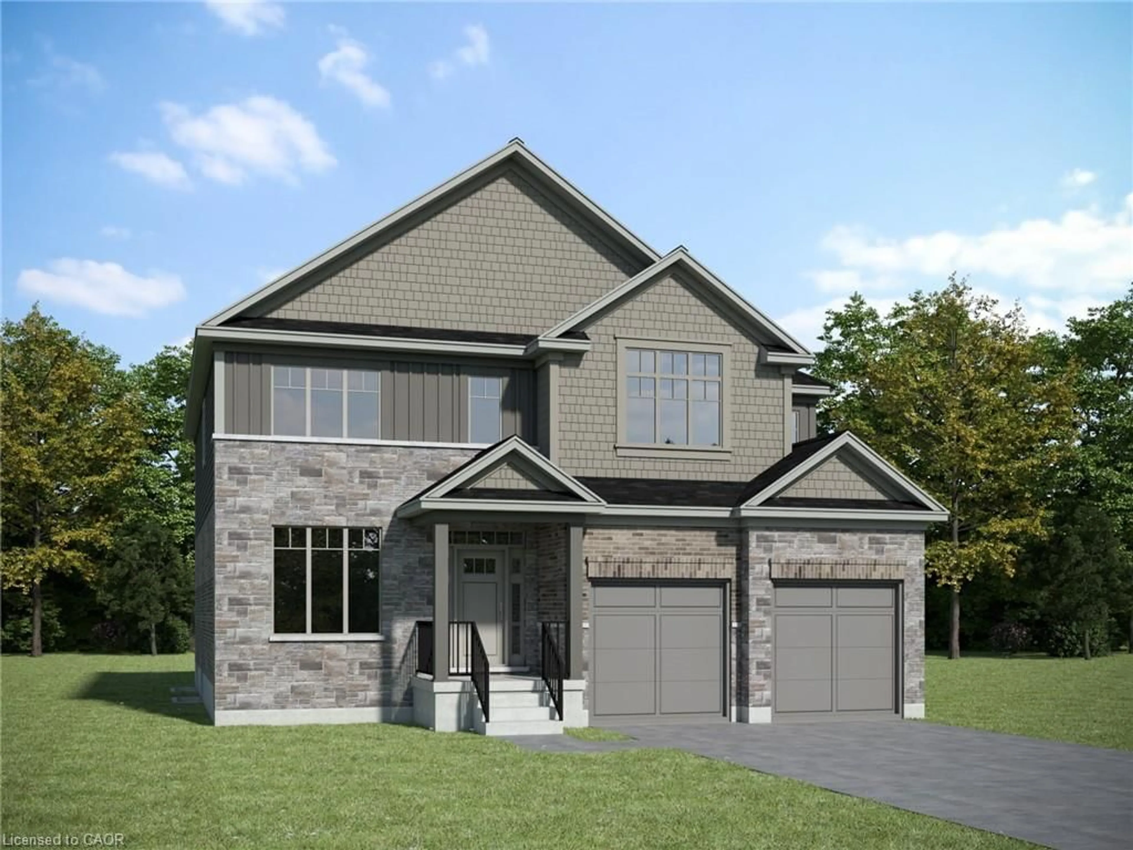 Home with brick exterior material, street for 217 Jeffrey Pl, Kitchener Ontario N2C 2T7