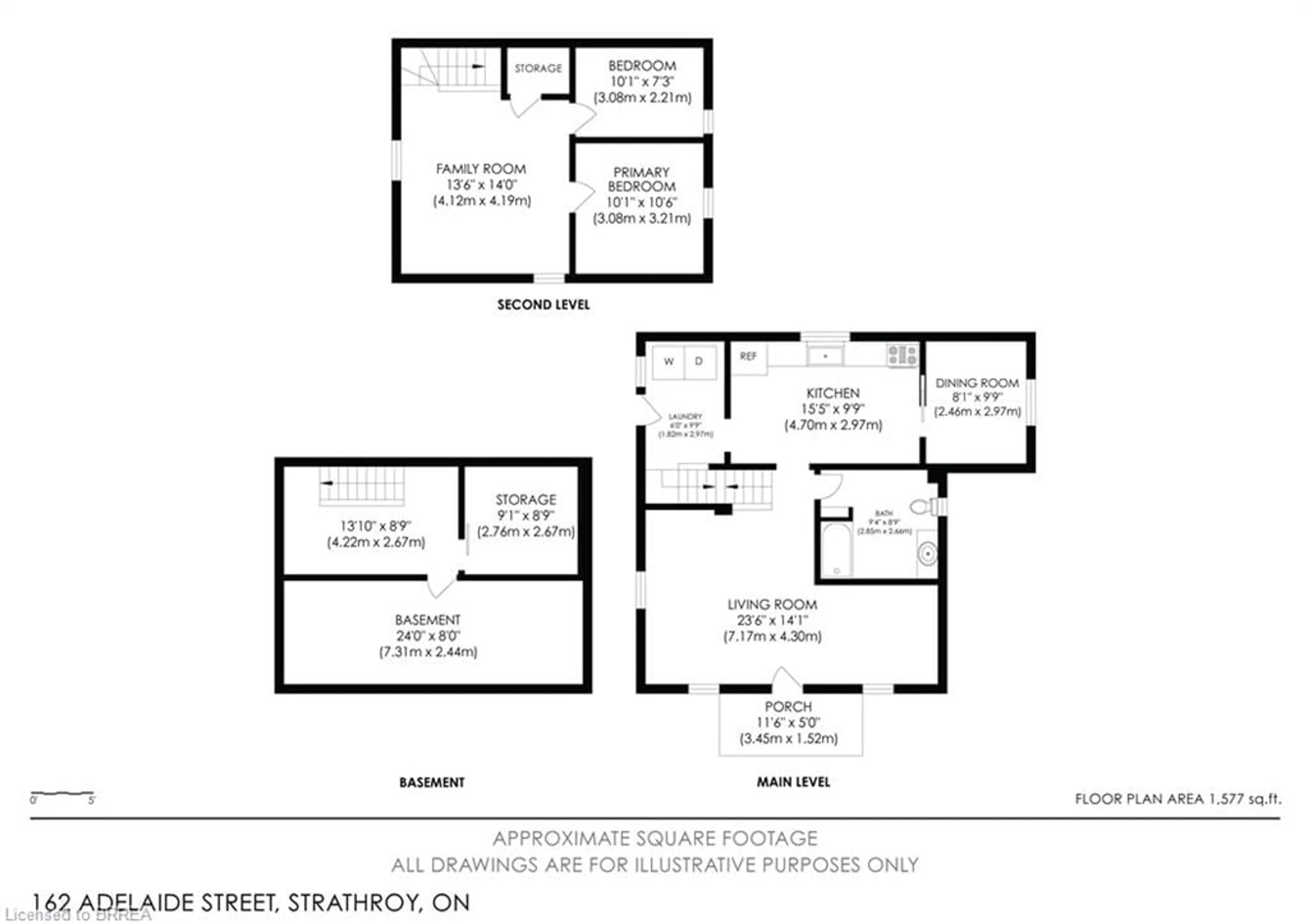 Floor plan for 162 Adelaide St, Strathroy Caradoc (Munic) Ontario N7G 2V3