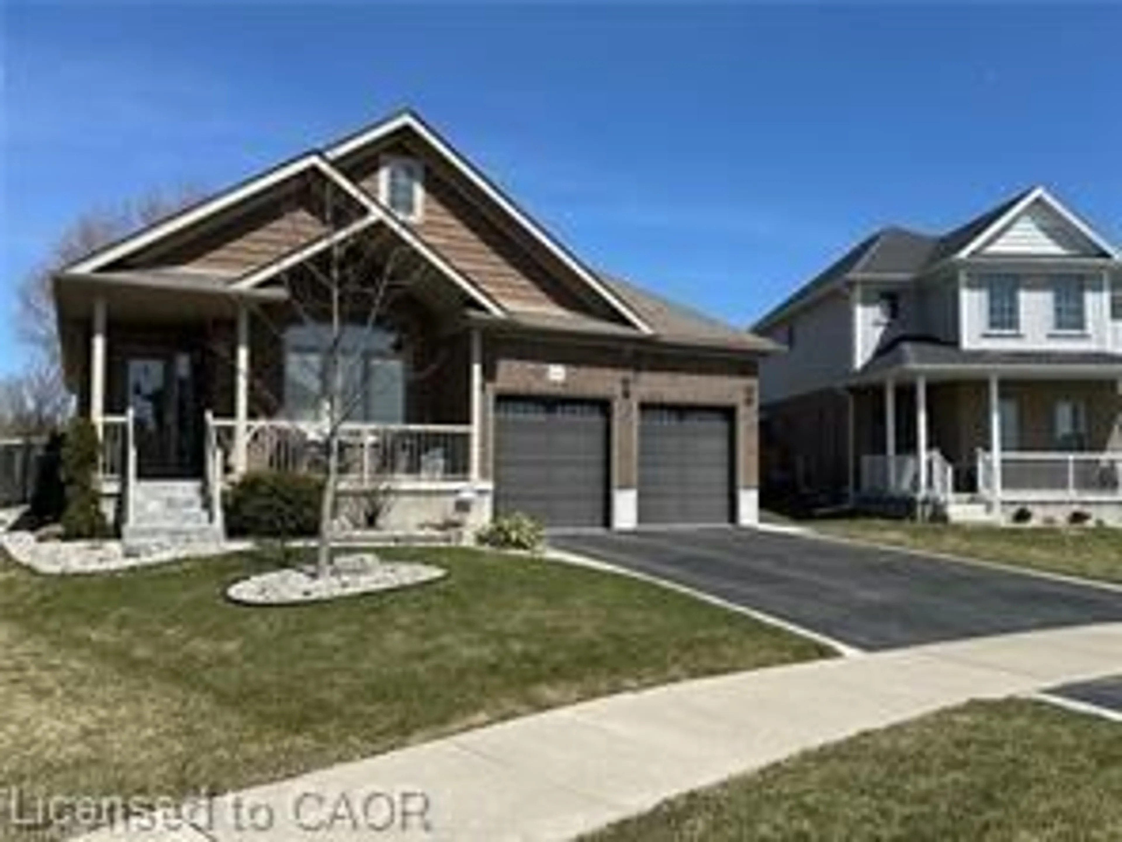 Home with brick exterior material, street for 64 English Cres, Plattsville Ontario N0J 1S0