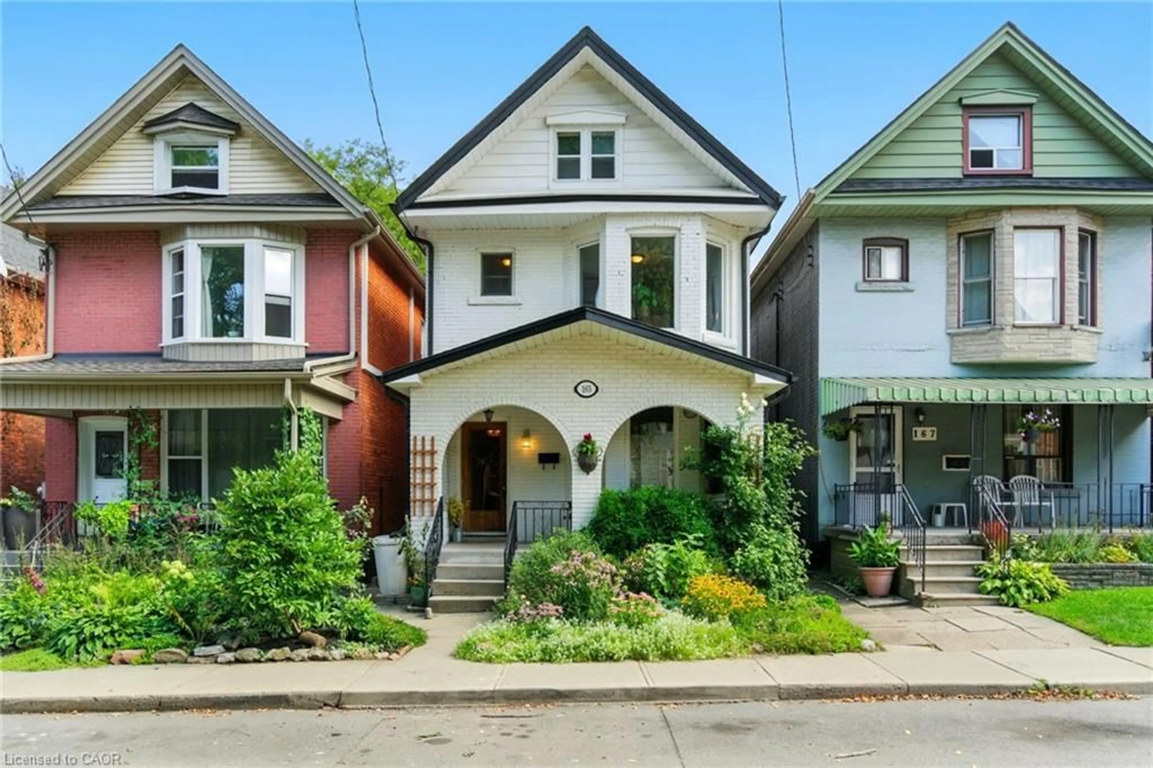 Home with brick exterior material, street for 165 Burris St, Hamilton Ontario L8M 2J7