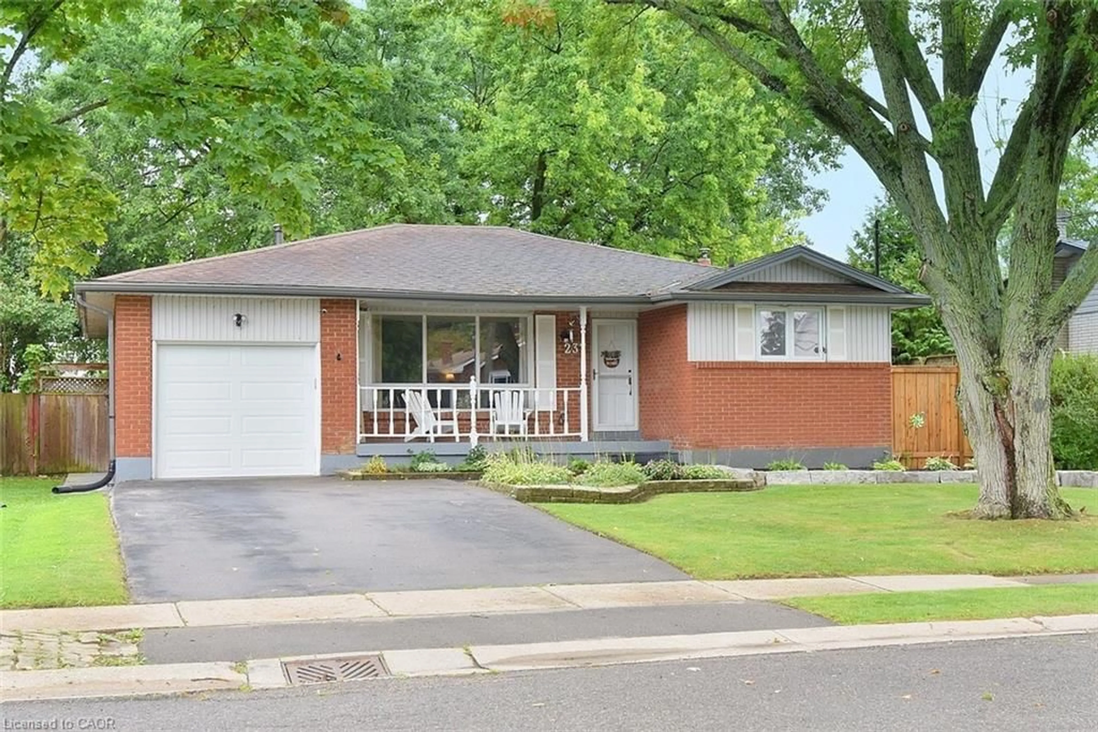 Home with brick exterior material, street for 237 Mac Crae Dr, Caledonia Ontario N3W 1K5