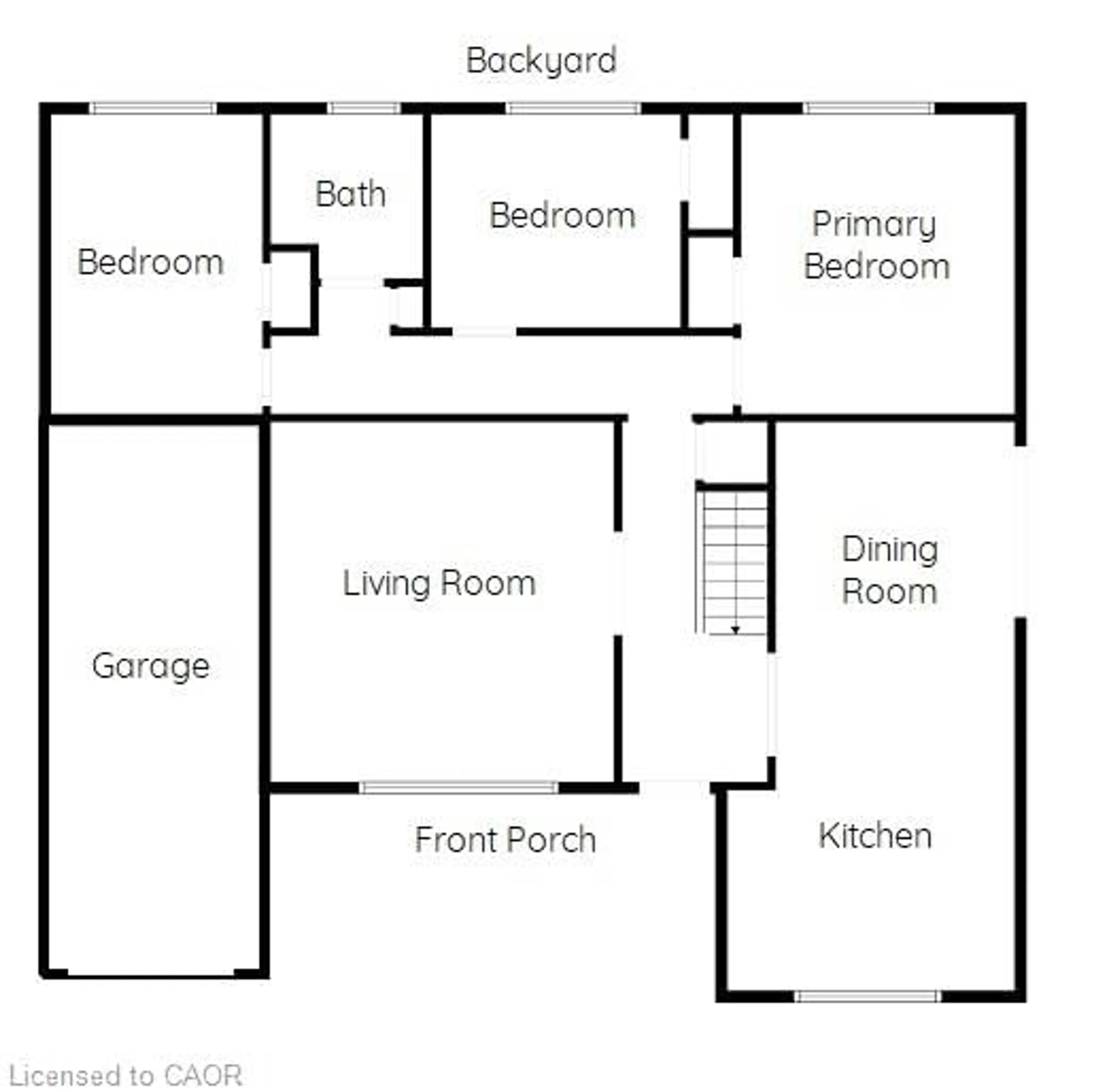 Floor plan for 237 Mac Crae Dr, Caledonia Ontario N3W 1K5