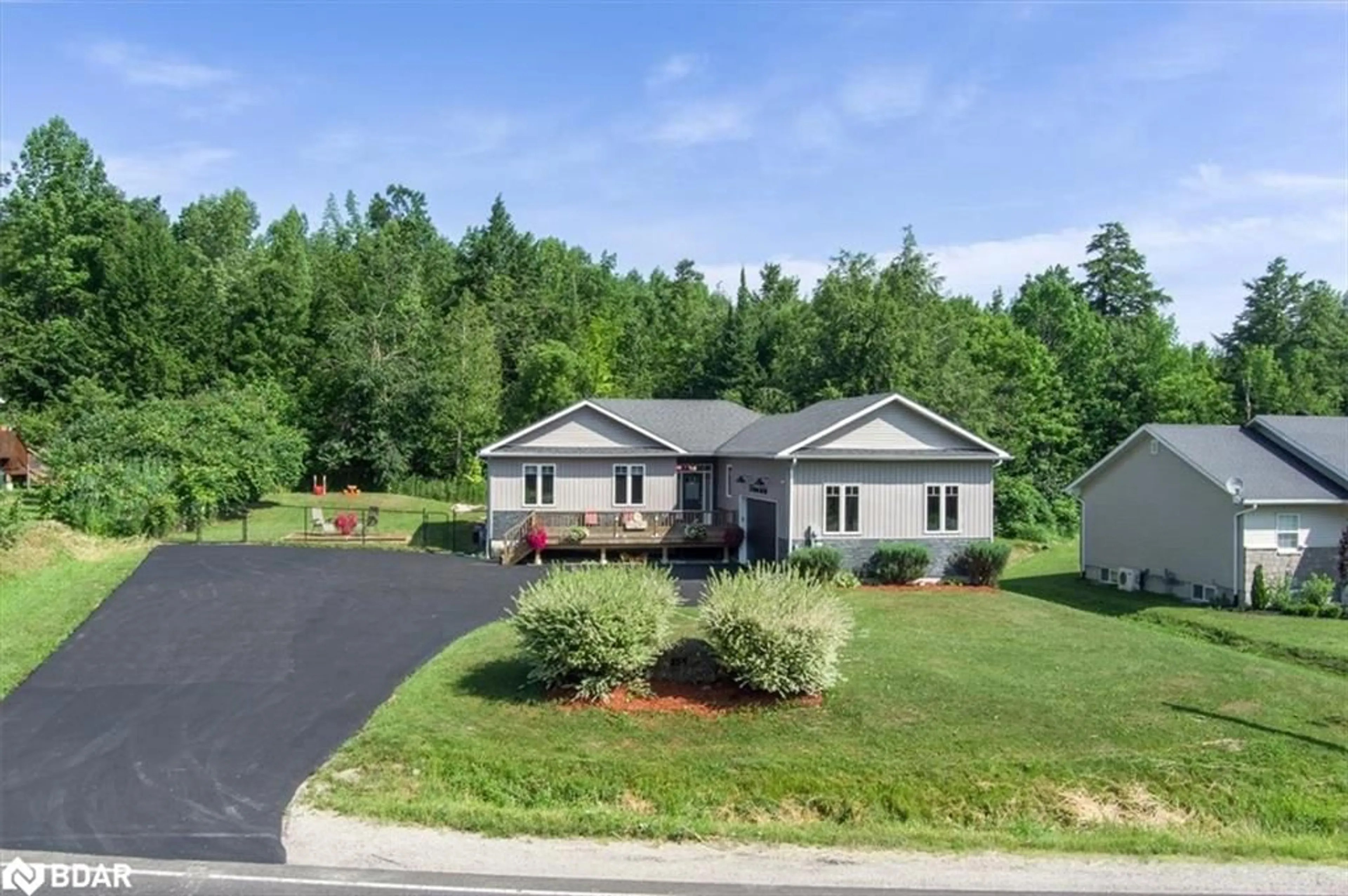 A pic from outside/outdoor area/front of a property/back of a property/a pic from drone, unknown for 158 Moonstone Road East, Moonstone Ontario L0K 1N0