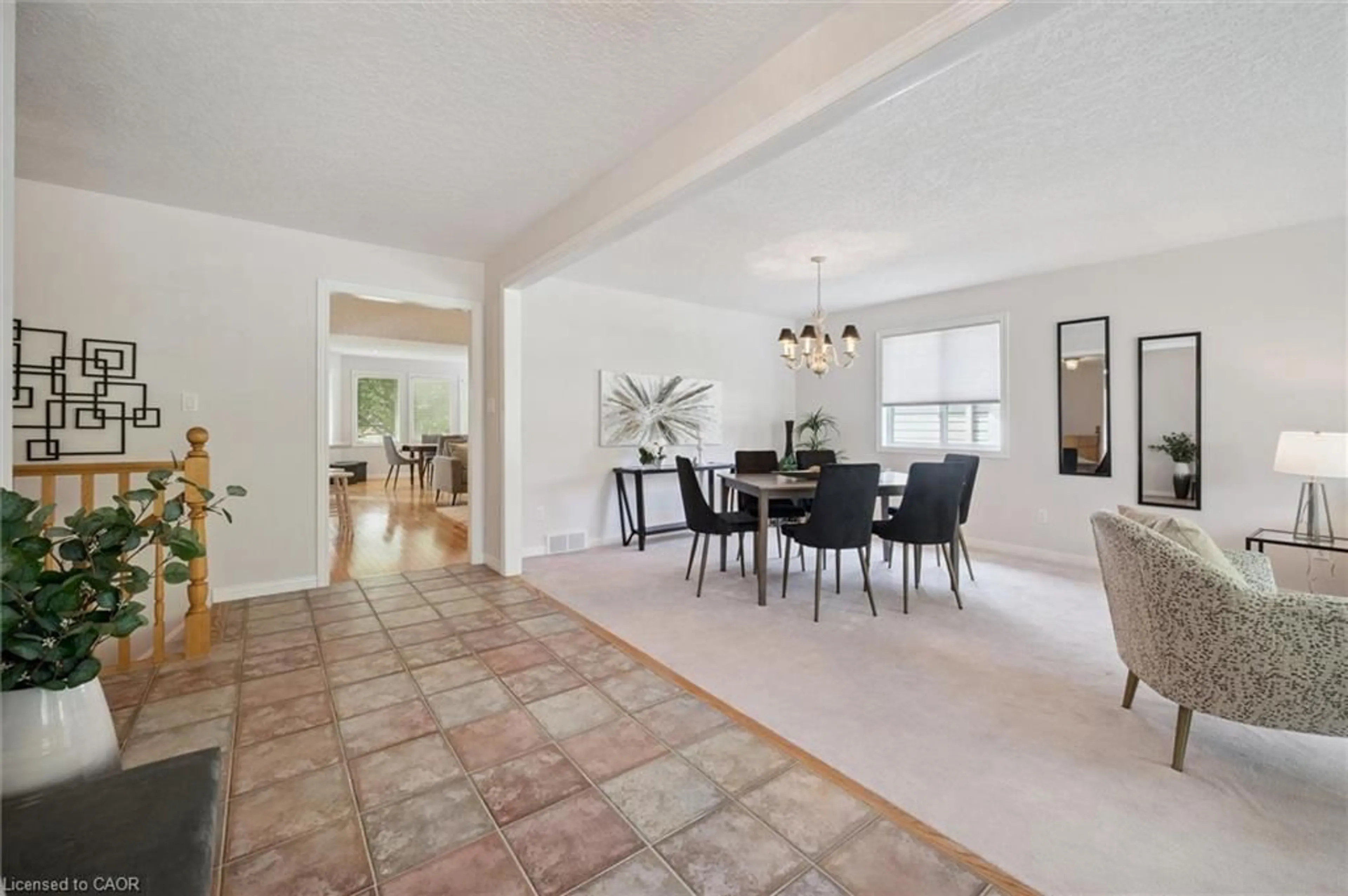 Dining room, ceramic/tile floor for 153 Golf Links Dr #139, Baden Ontario N3A 3N8
