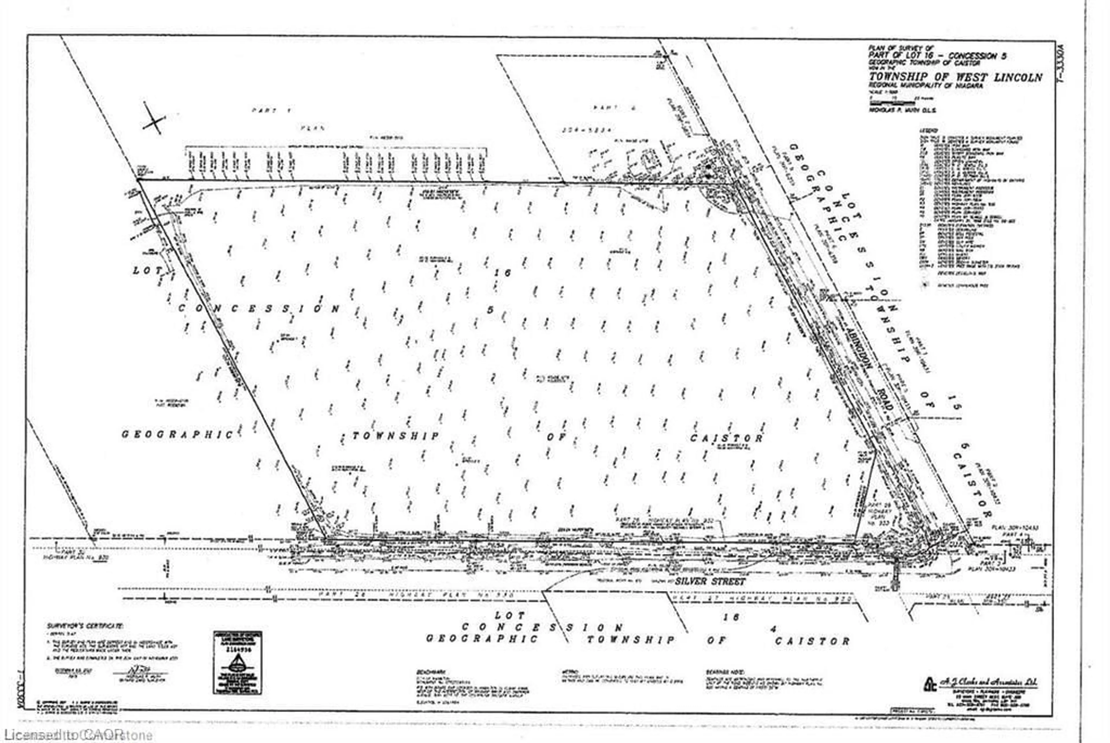 Picture of a map for 16 Abingdon Rd #8, Caistorville Ontario L0R 1E0