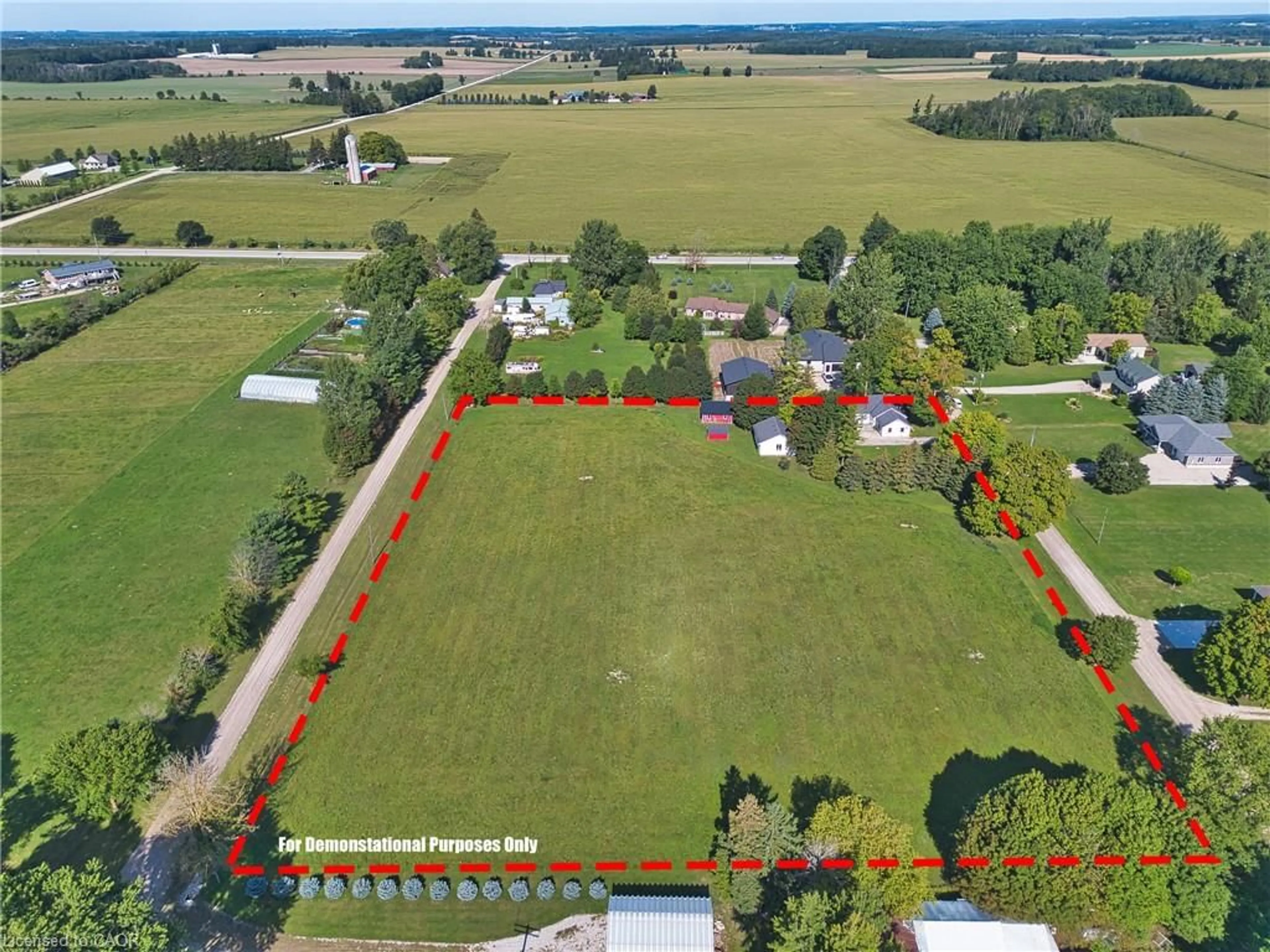 A pic from outside/outdoor area/front of a property/back of a property/a pic from drone, unknown for 42669 Graham Rd, Brussels Ontario N0G 1H0