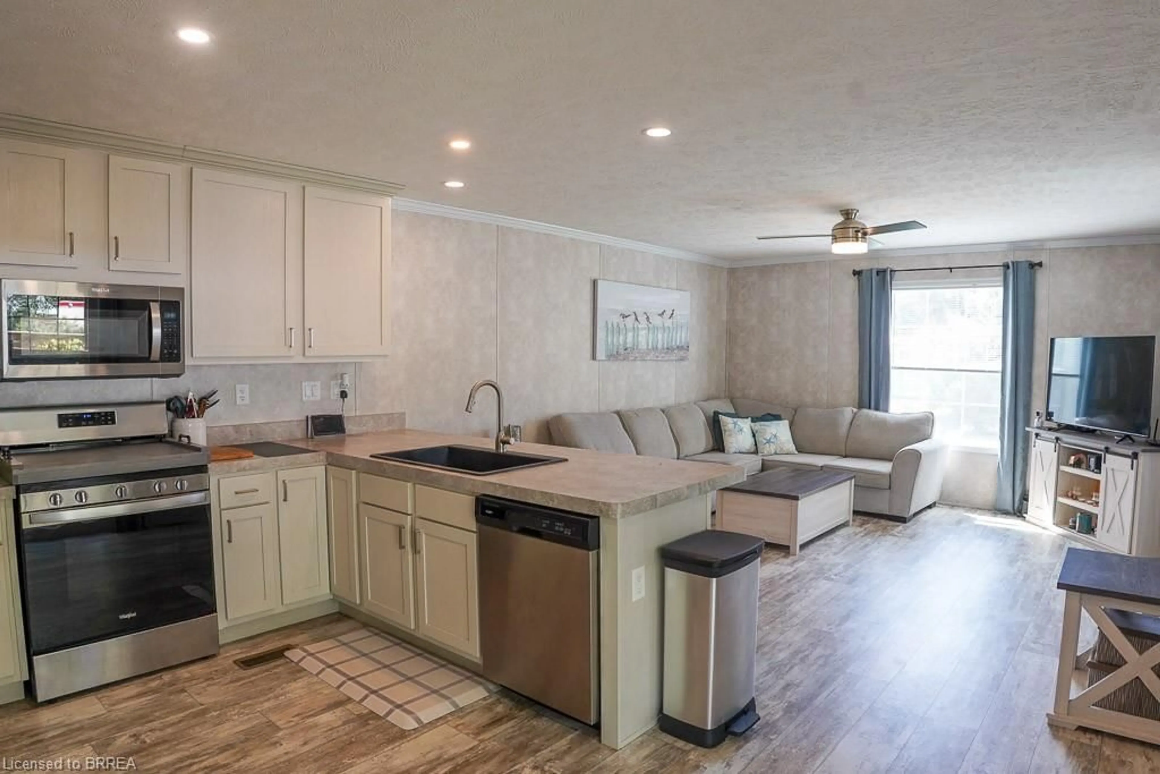 Open concept kitchen, unknown for 99 Fourth Concession Rd #729, Burford Ontario N0E 1A0