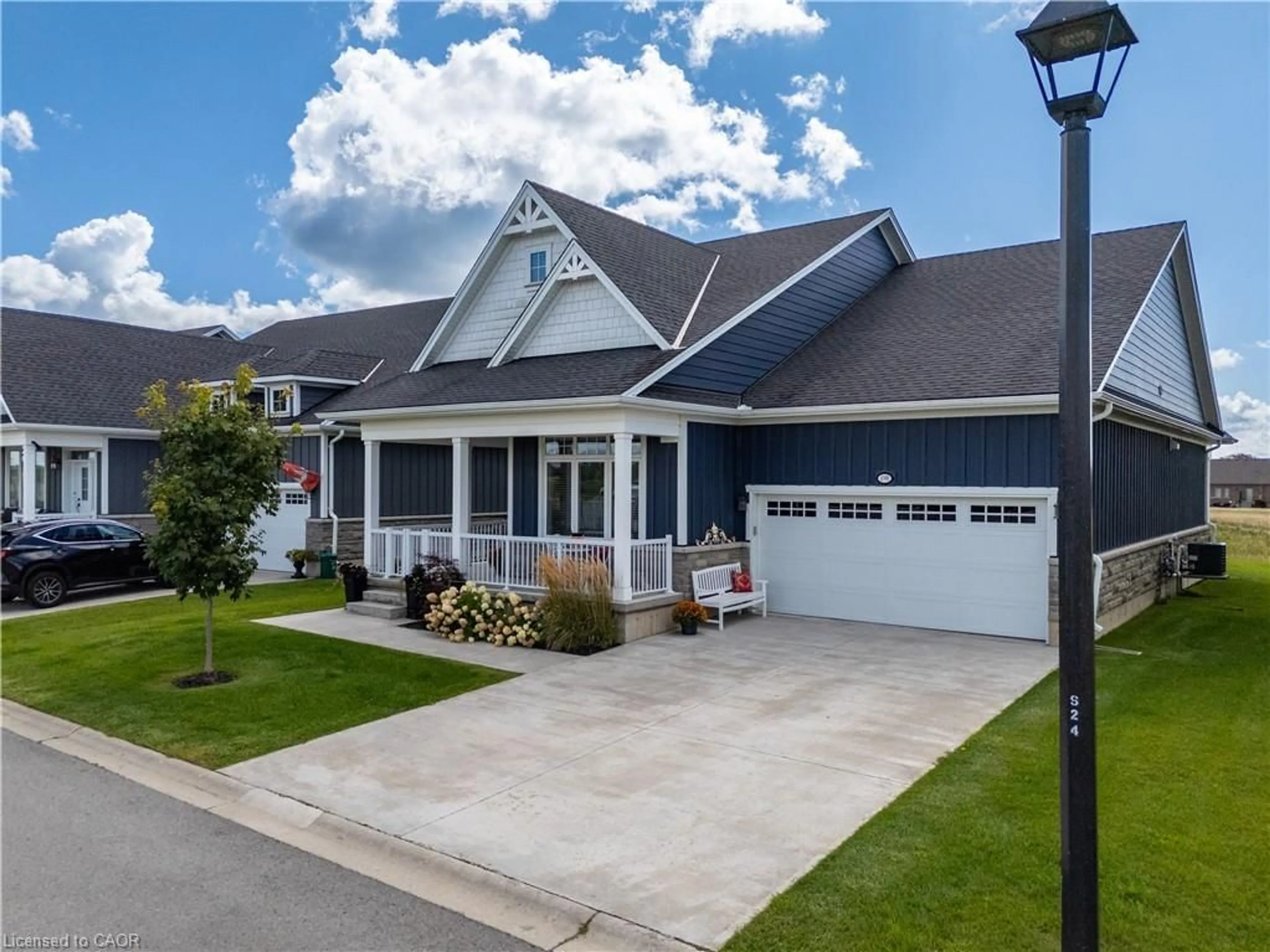 Home with vinyl exterior material, street for 198 Schooner Dr #26, Port Dover Ontario N0A 1N3