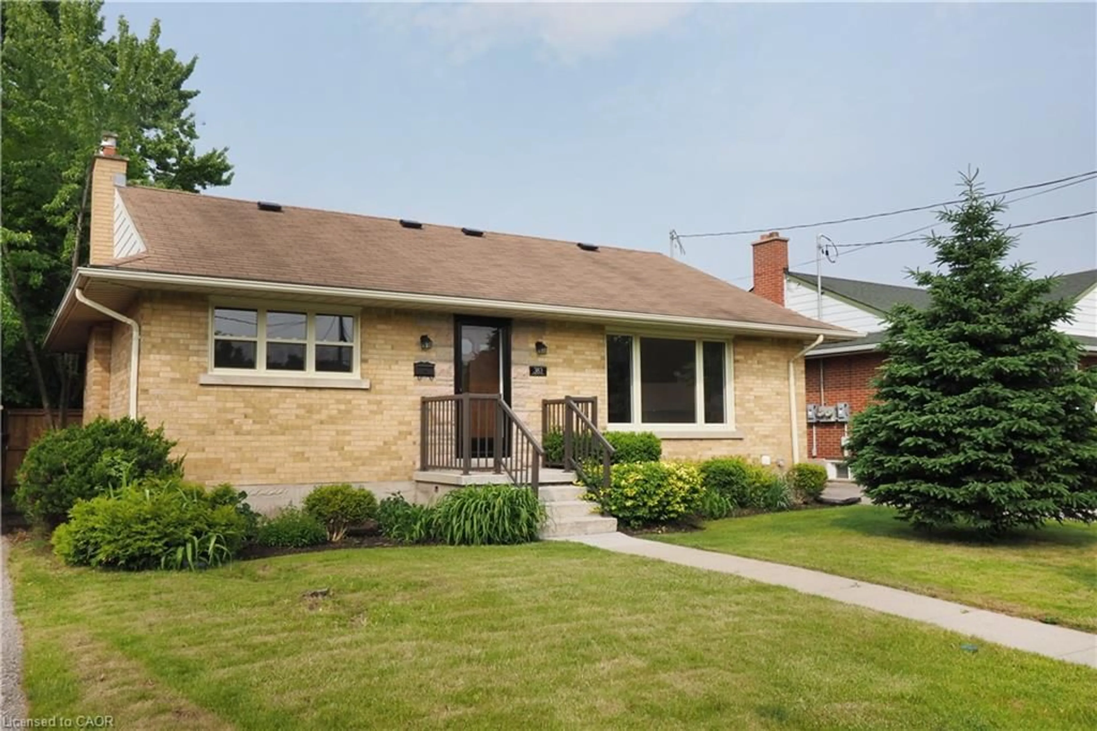 Home with brick exterior material, street for 383 Dumfries Ave, Kitchener Ontario N2H 2E9