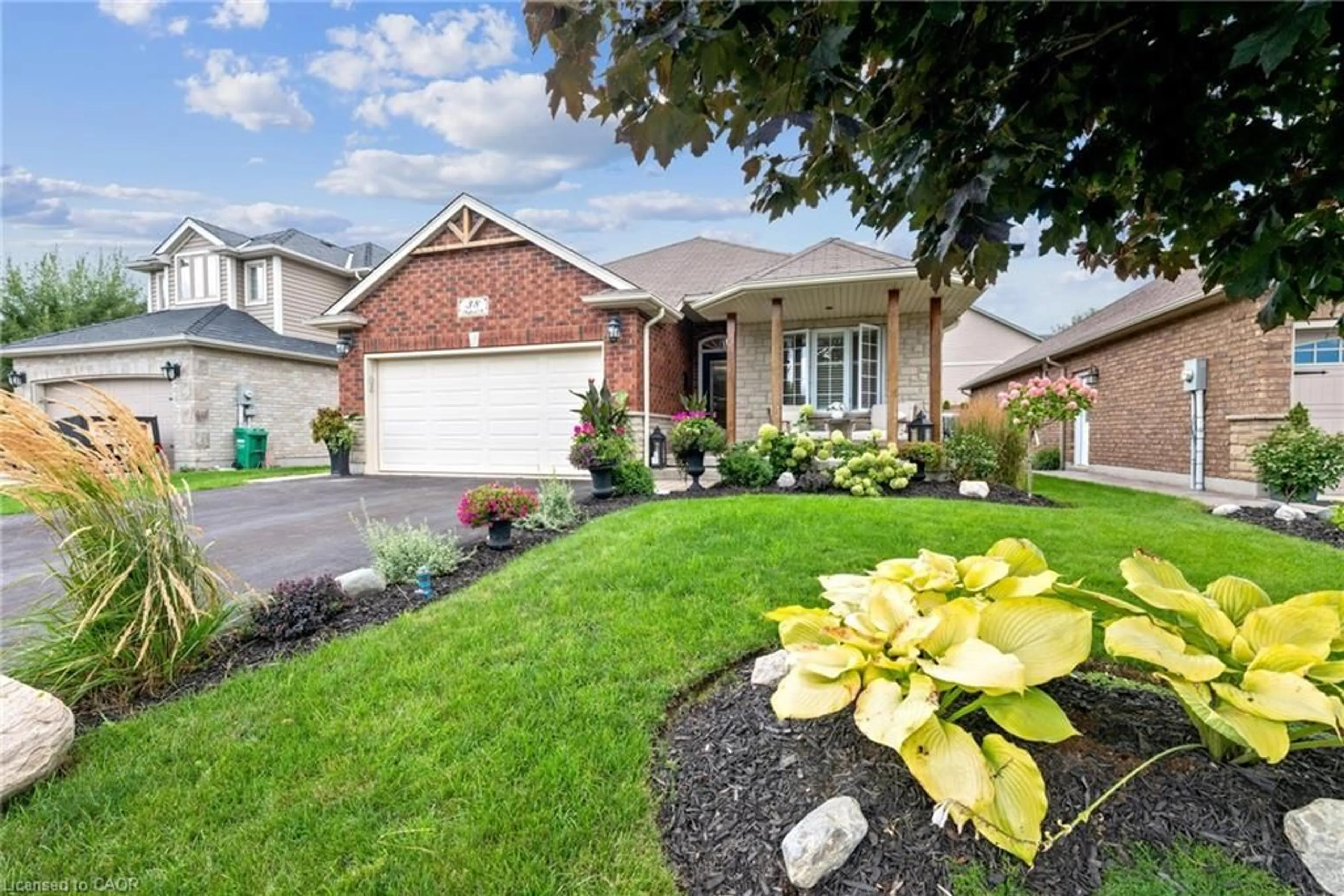 Home with brick exterior material, street for 38 Stafford St, Elora Ontario N0B 1S0