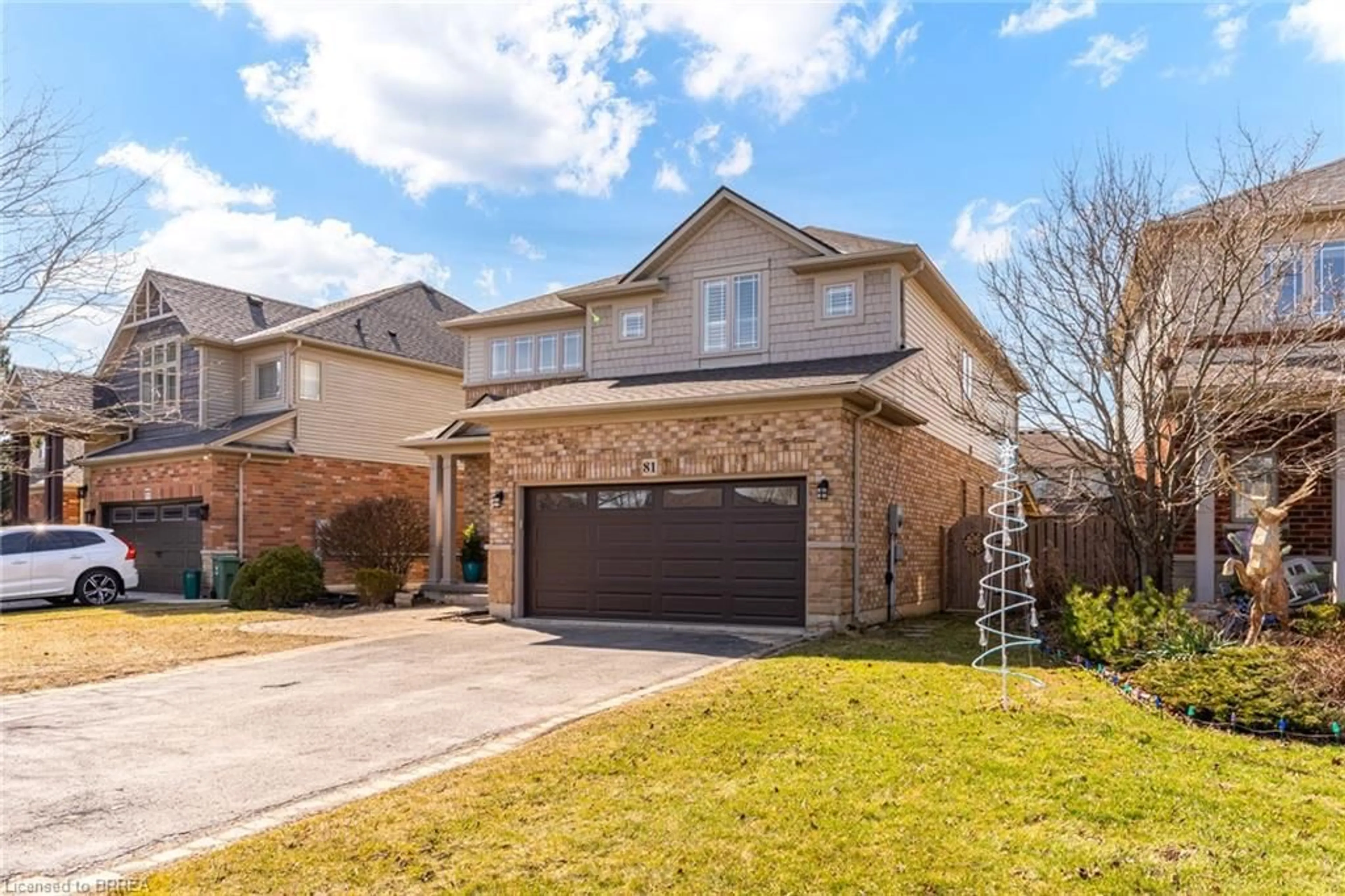 Home with brick exterior material, street for 81 Windwood Dr, Binbrook Ontario L0R 1C0
