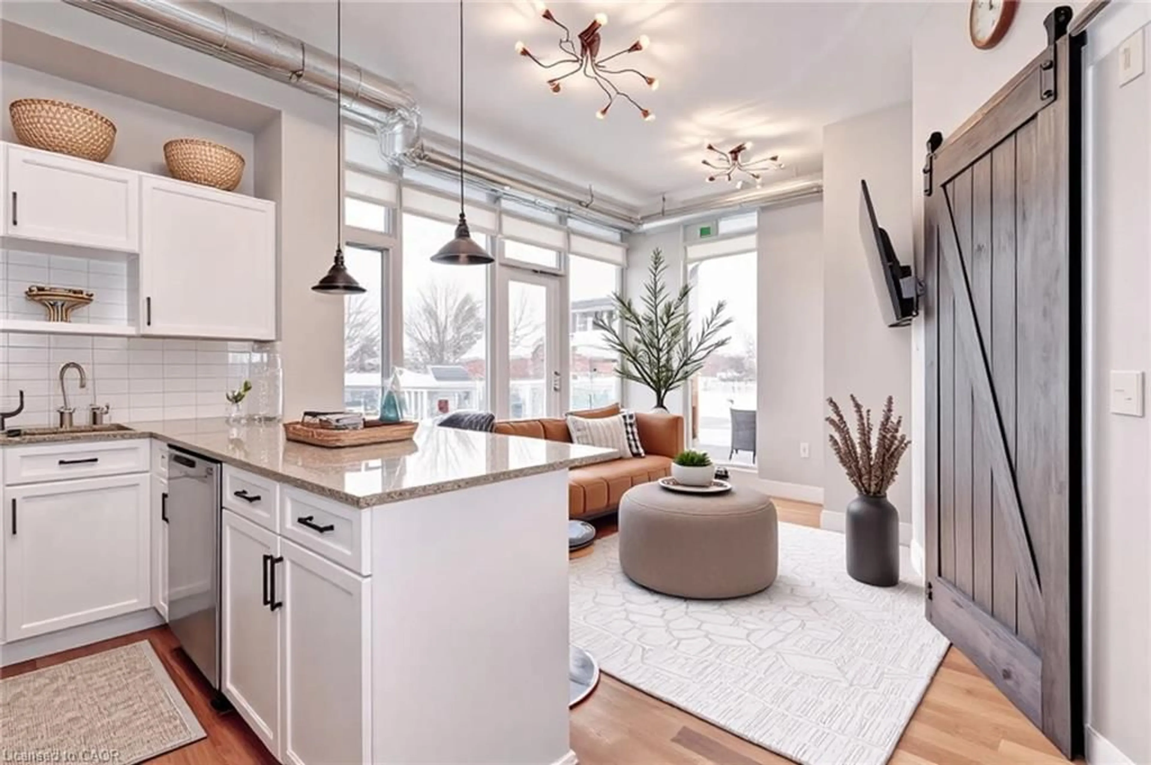 Open concept kitchen, unknown for 42 Bridgeport Rd #203, Waterloo Ontario N2J 0B3