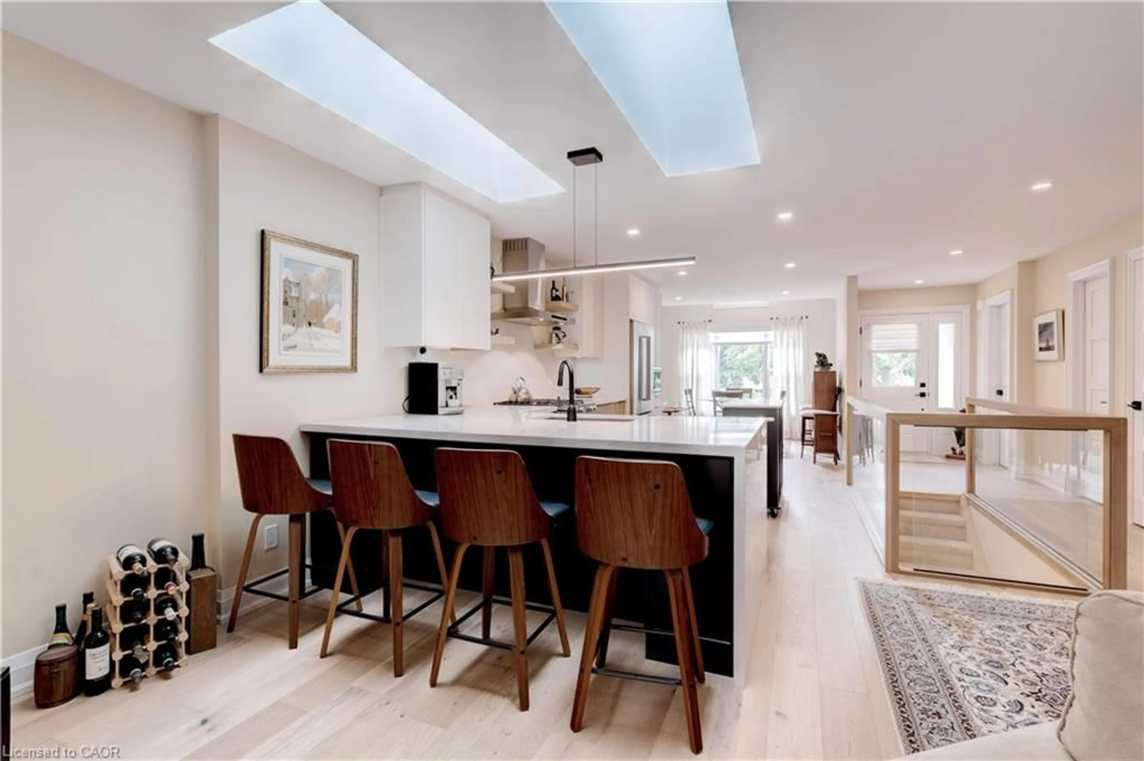 Open concept kitchen, ceramic/tile floor for 5255 Lakeshore Rd #57, Burlington Ontario L7L 5X9