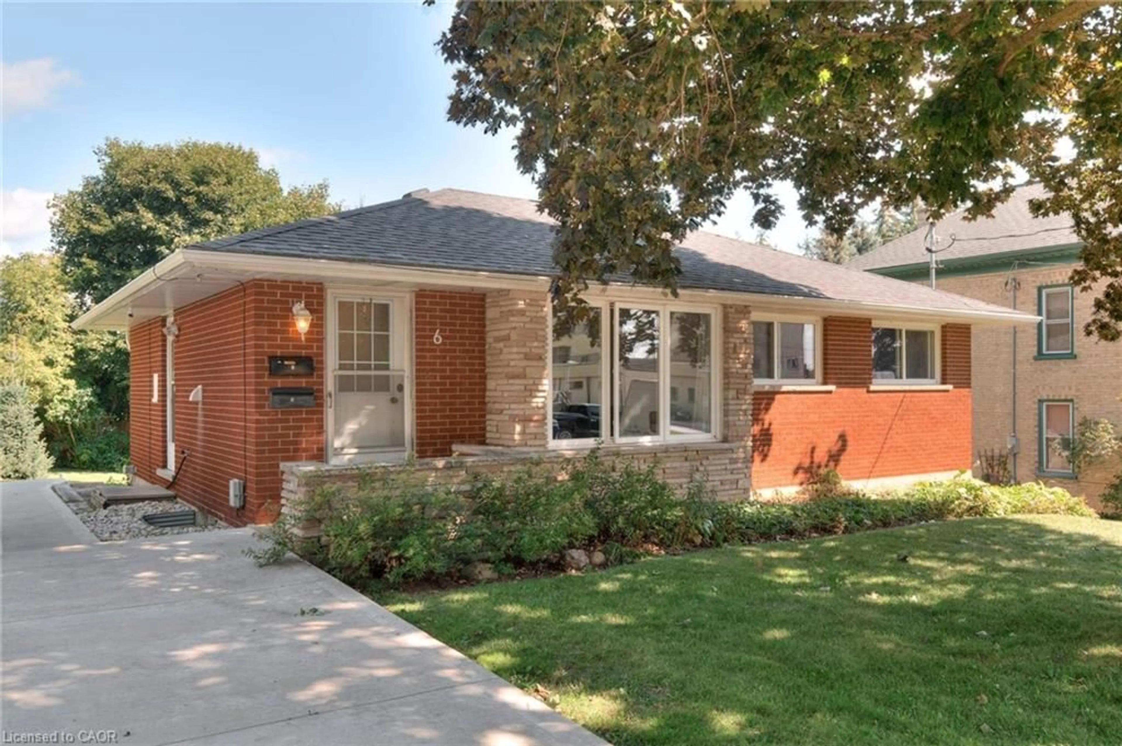 Home with brick exterior material, street for 6 Erb St, Elmira Ontario N3B 2J4