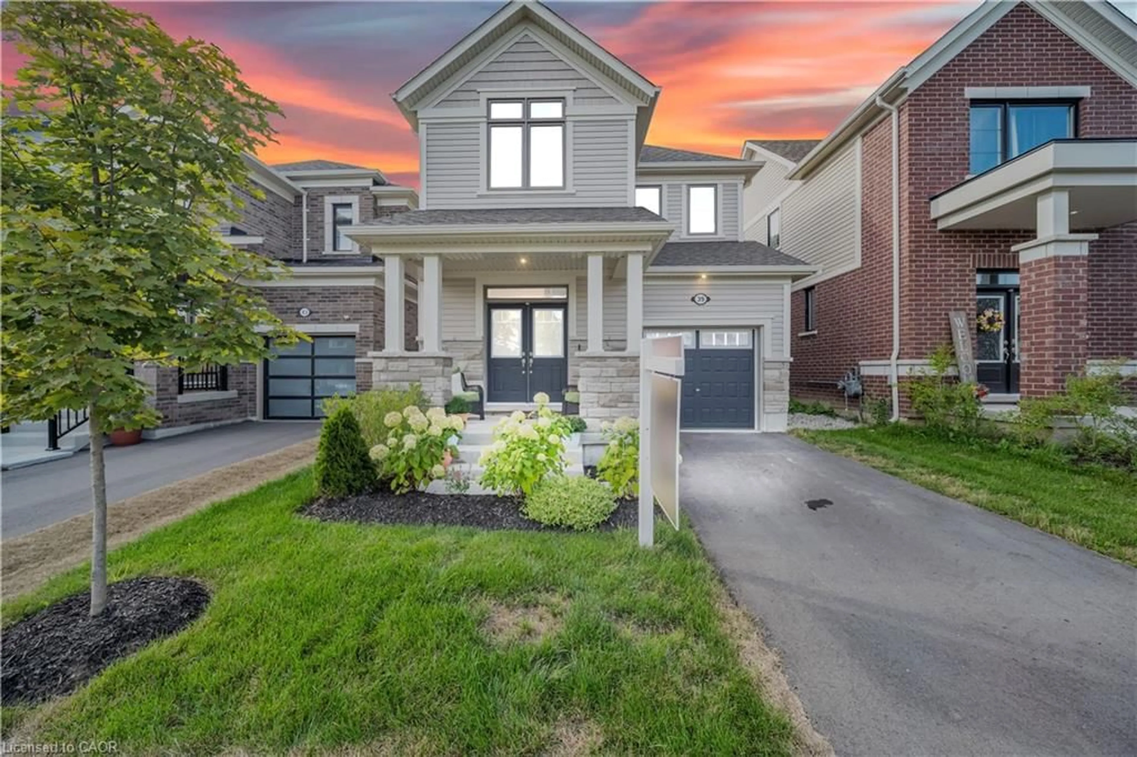 Home with brick exterior material, street for 39 Spicer St, Fergus Ontario N1M 0H7