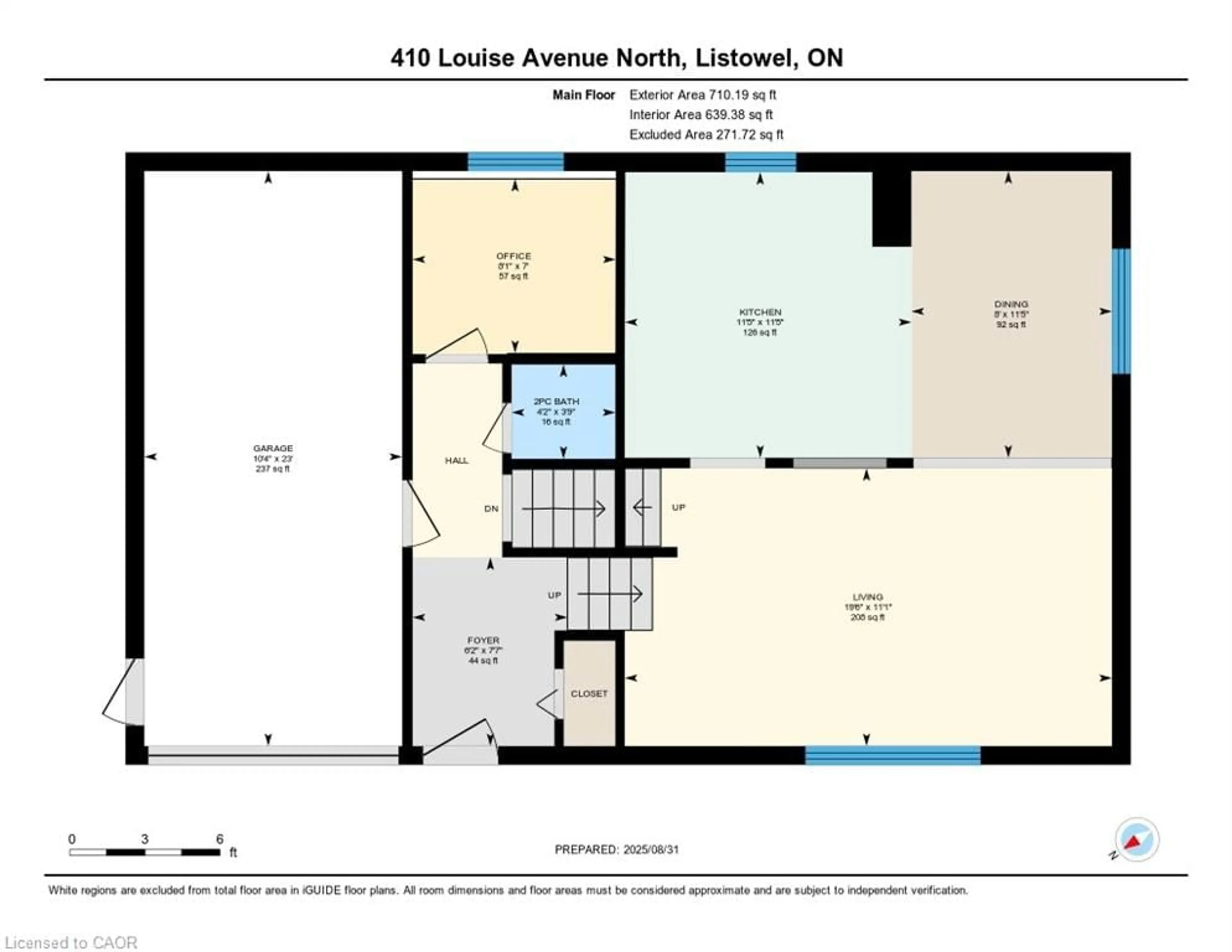Floor plan for 410 Louise Ave, Listowel Ontario N4W 3P2