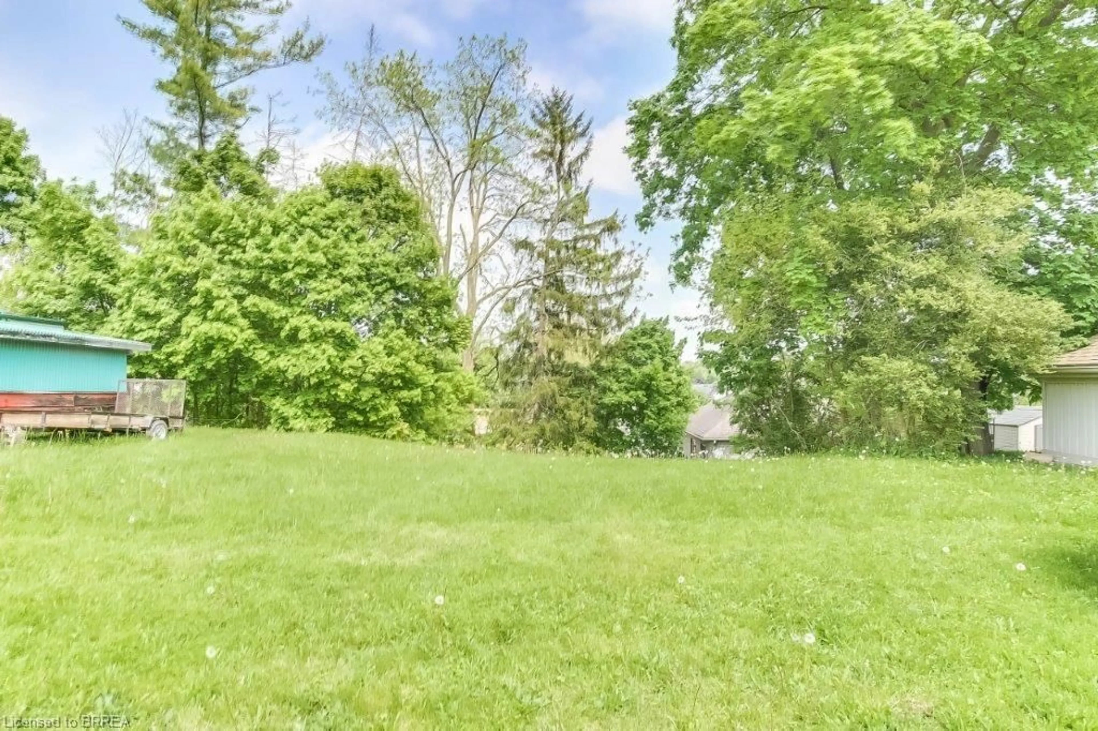 A pic from outside/outdoor area/front of a property/back of a property/a pic from drone, forest/trees view for LOT Washington St, Paris Ontario N3L 2A5