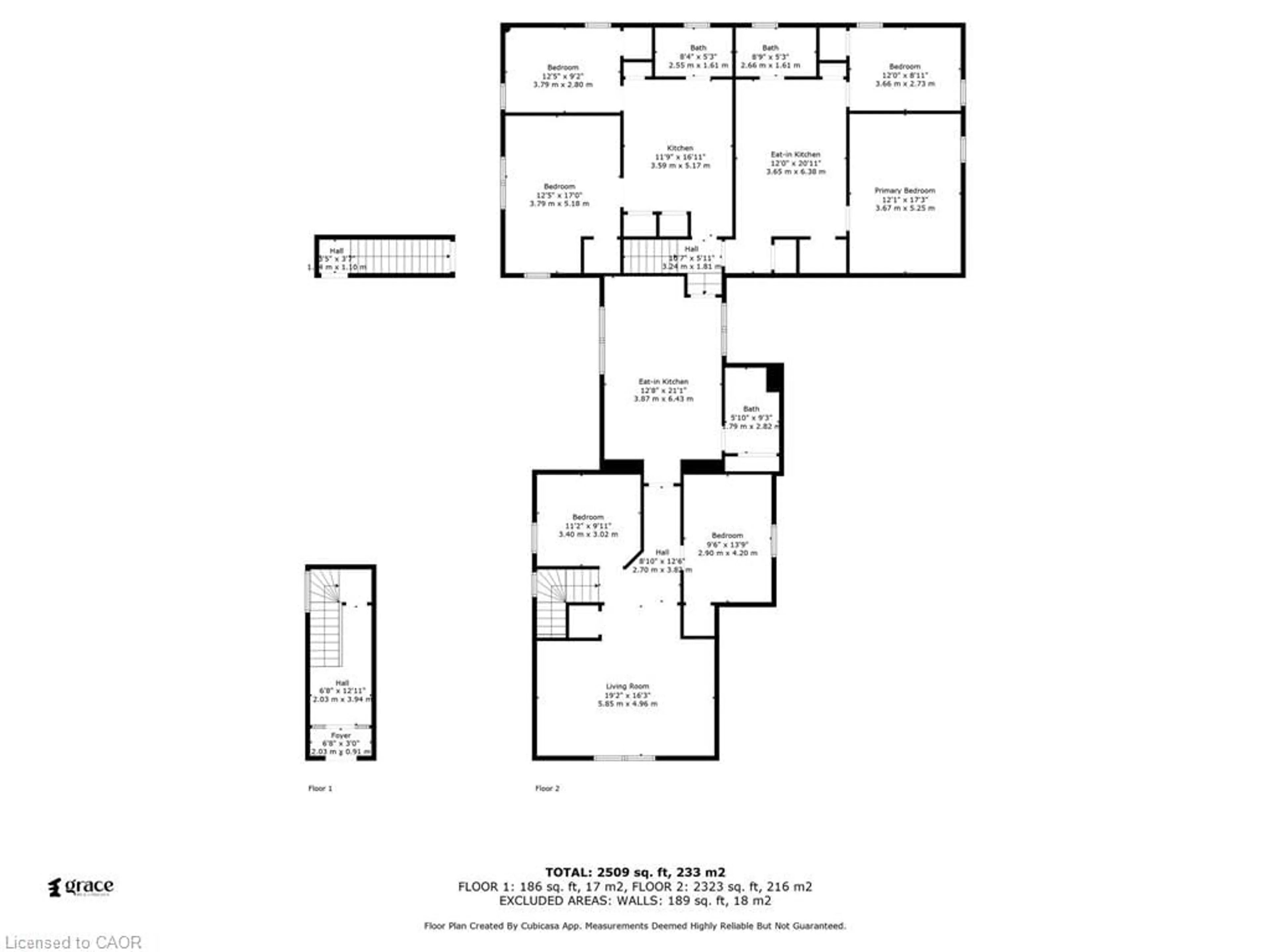 Floor plan for 225 Water St, Cambridge Ontario N1R 3B9