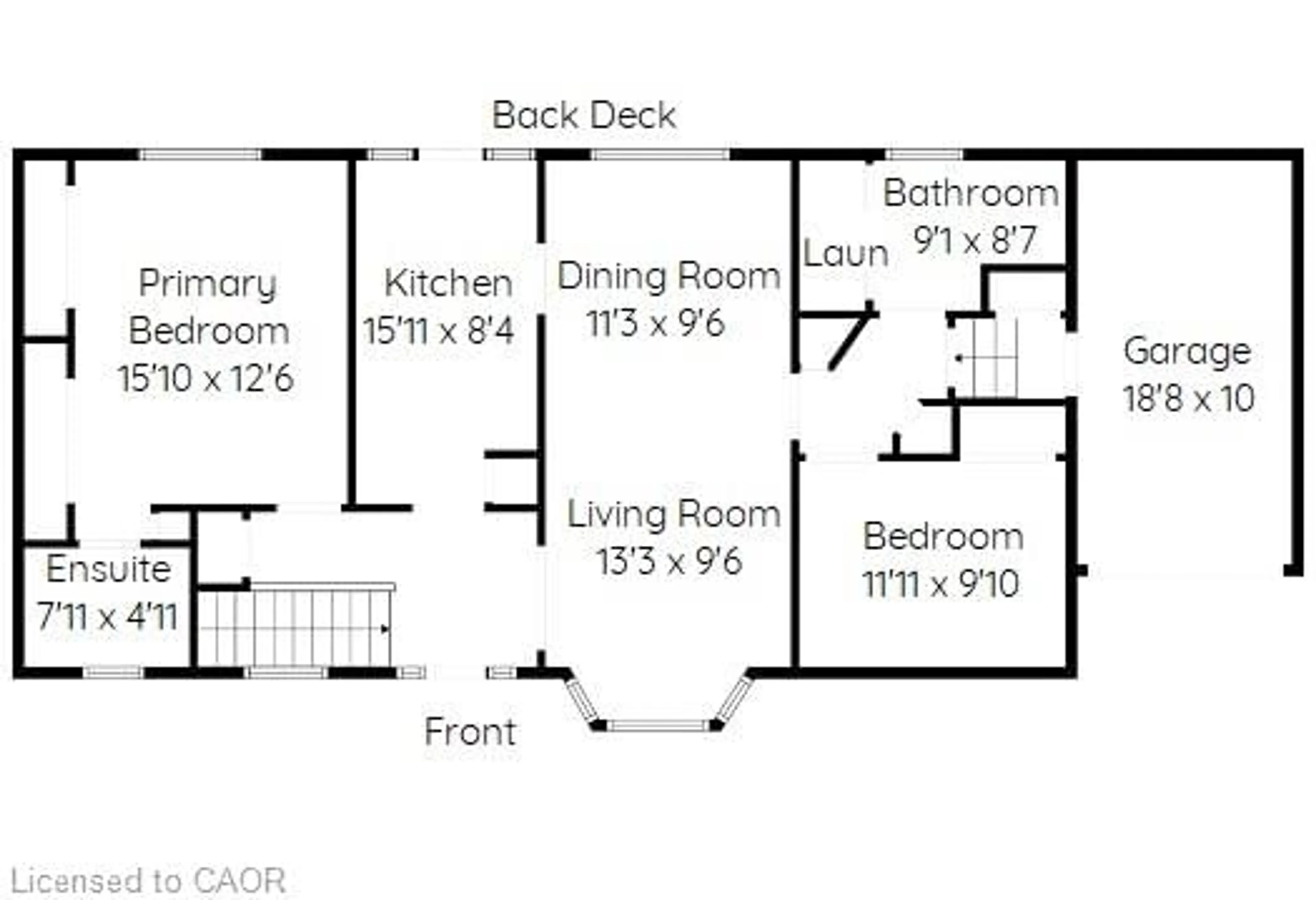 Floor plan for 137 Silverbirch Blvd, Mount Hope Ontario L0R 1W0