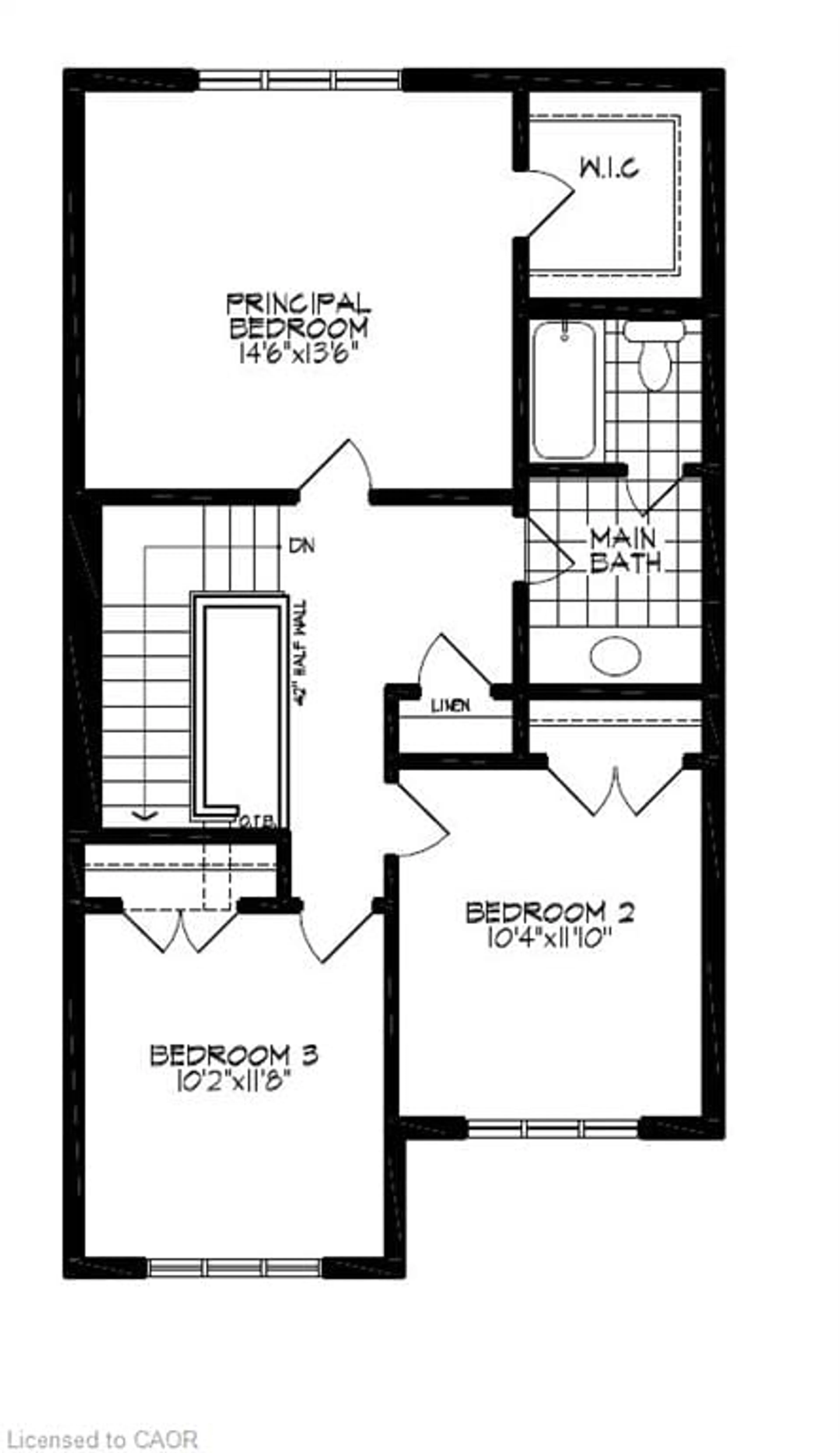 Floor plan for 113 Jacob Detweiller Dr #Lot 0088, Kitchener Ontario N2P 0K7