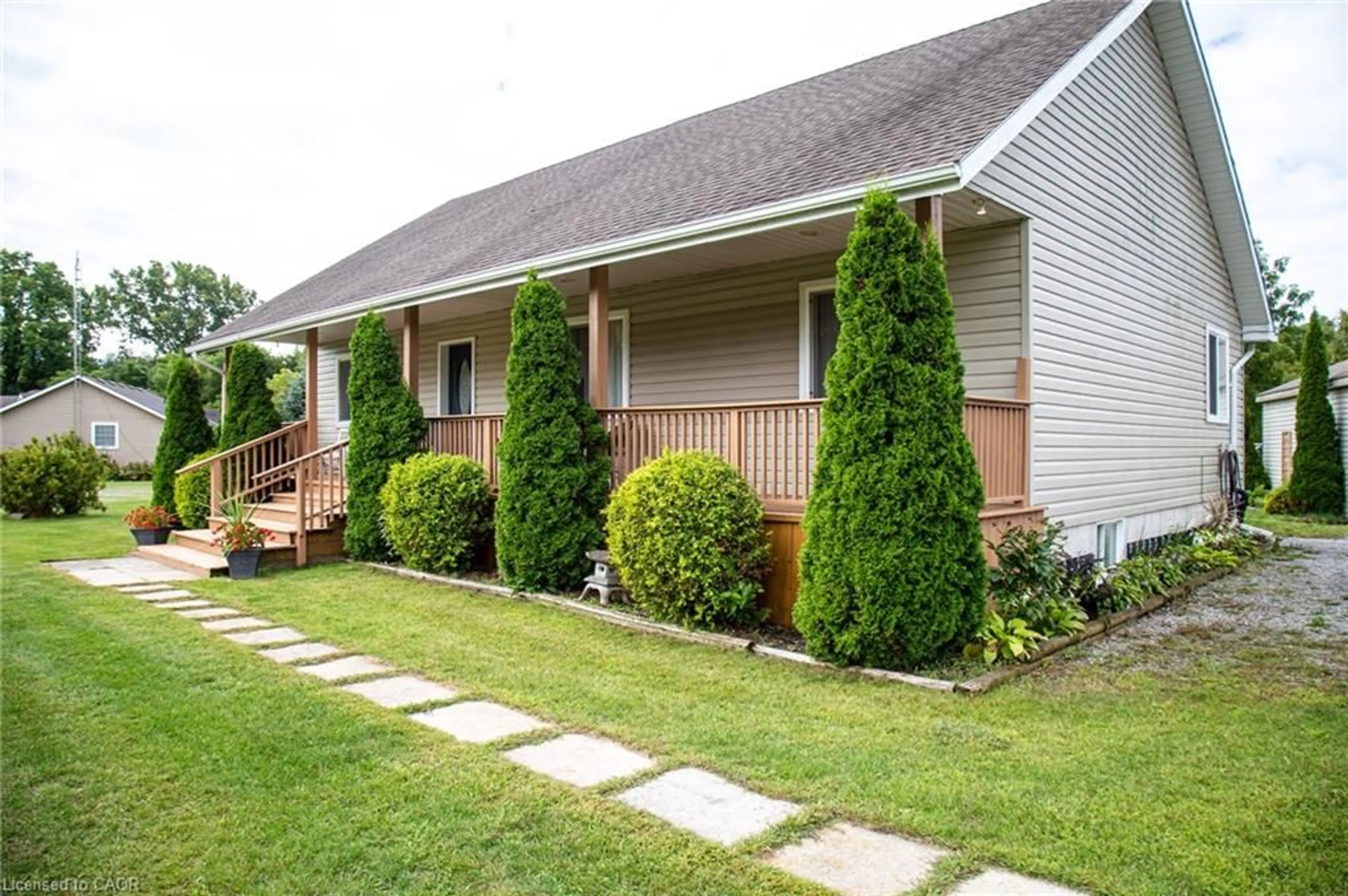 Home with vinyl exterior material, street for 1259 Turkey Point Rd, Walsh Ontario N3Y 4K1