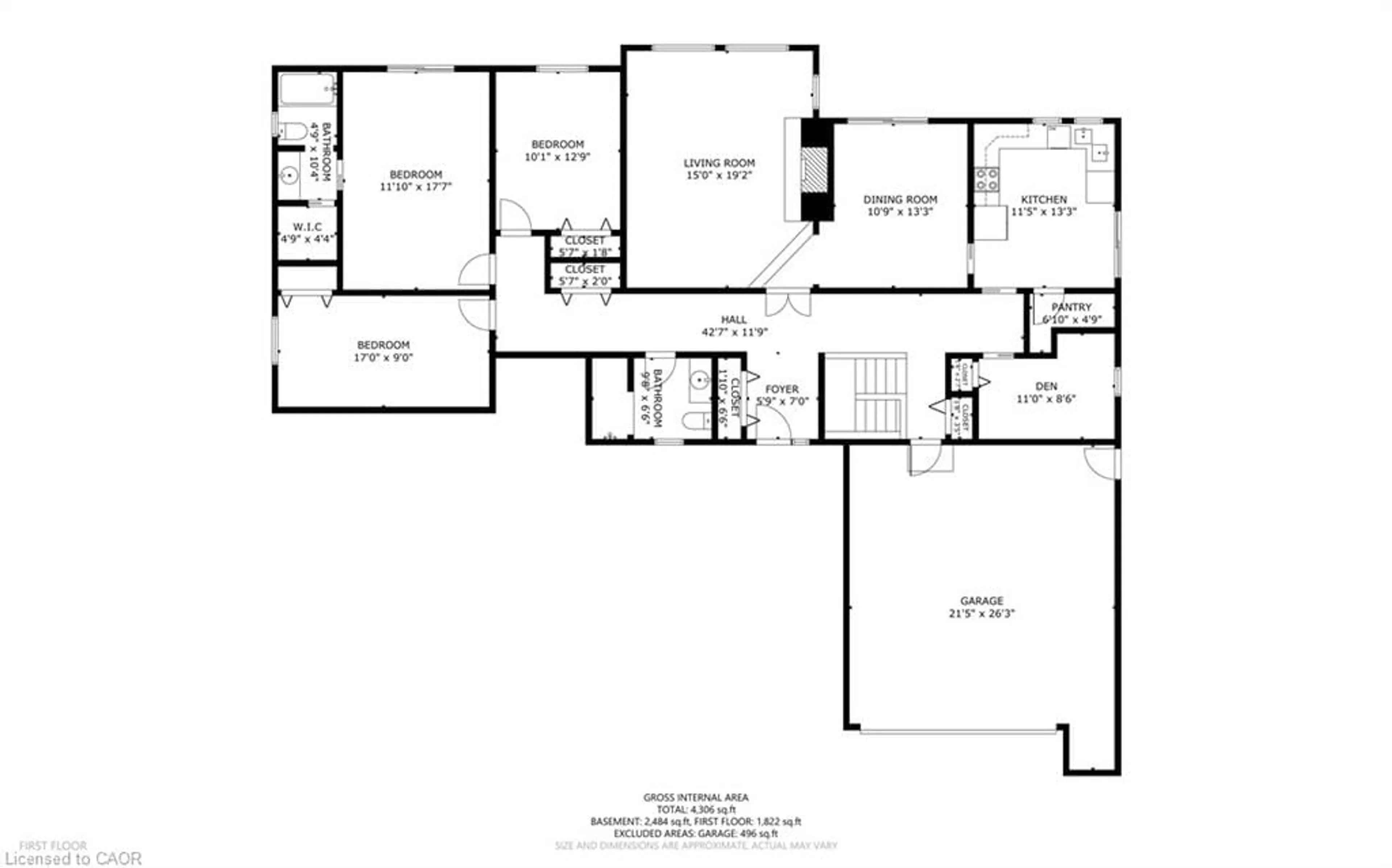 Floor plan for 38 Sunninghill Dr, Port Dover Ontario N0A 1N6