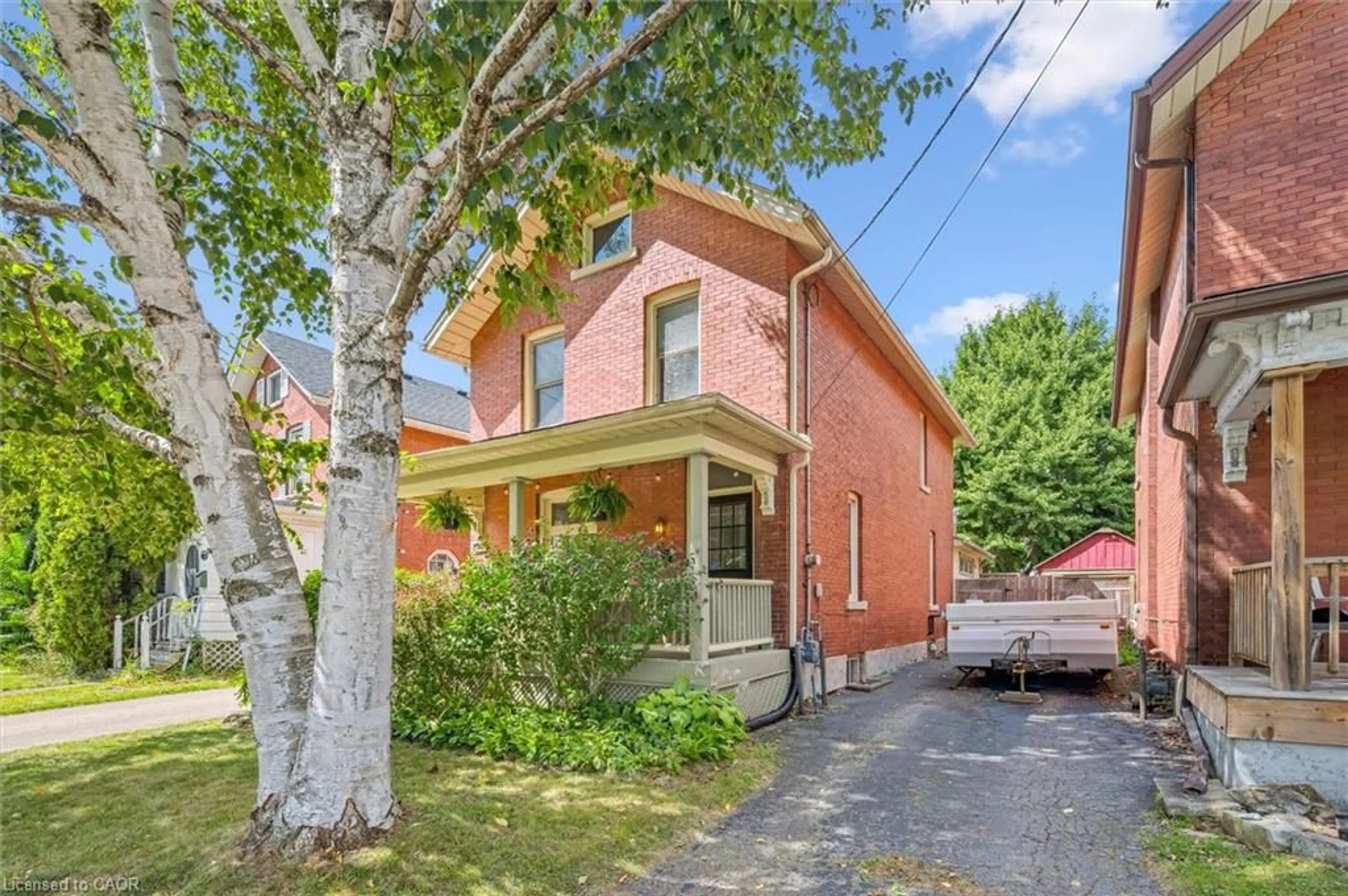 Home with brick exterior material, street for 275 Waterloo Ave, Guelph Ontario N1H 3J6