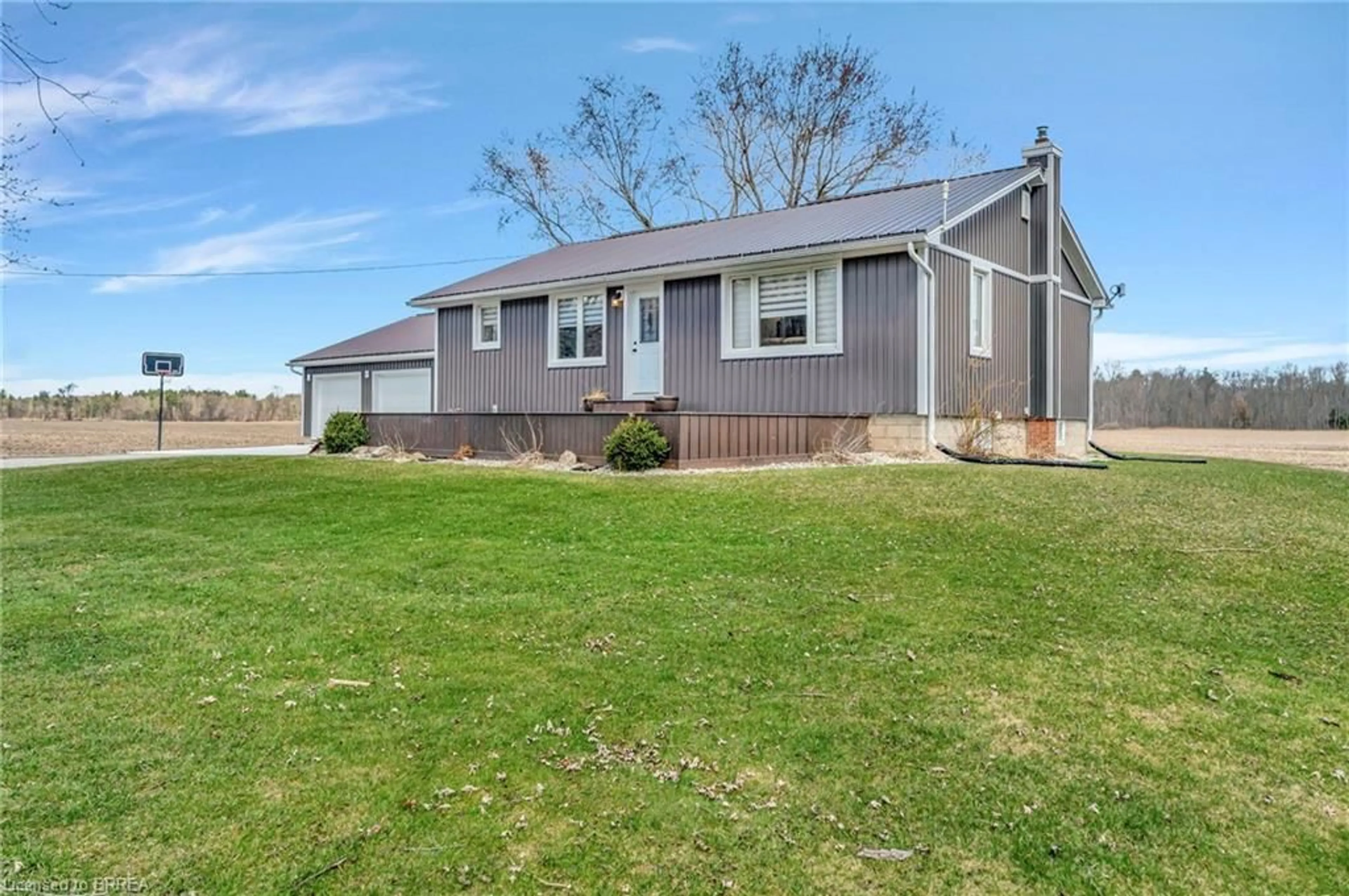 A pic from outside/outdoor area/front of a property/back of a property/a pic from drone, street for 1684 Hazen Rd, Langton Ontario N0E 1G0