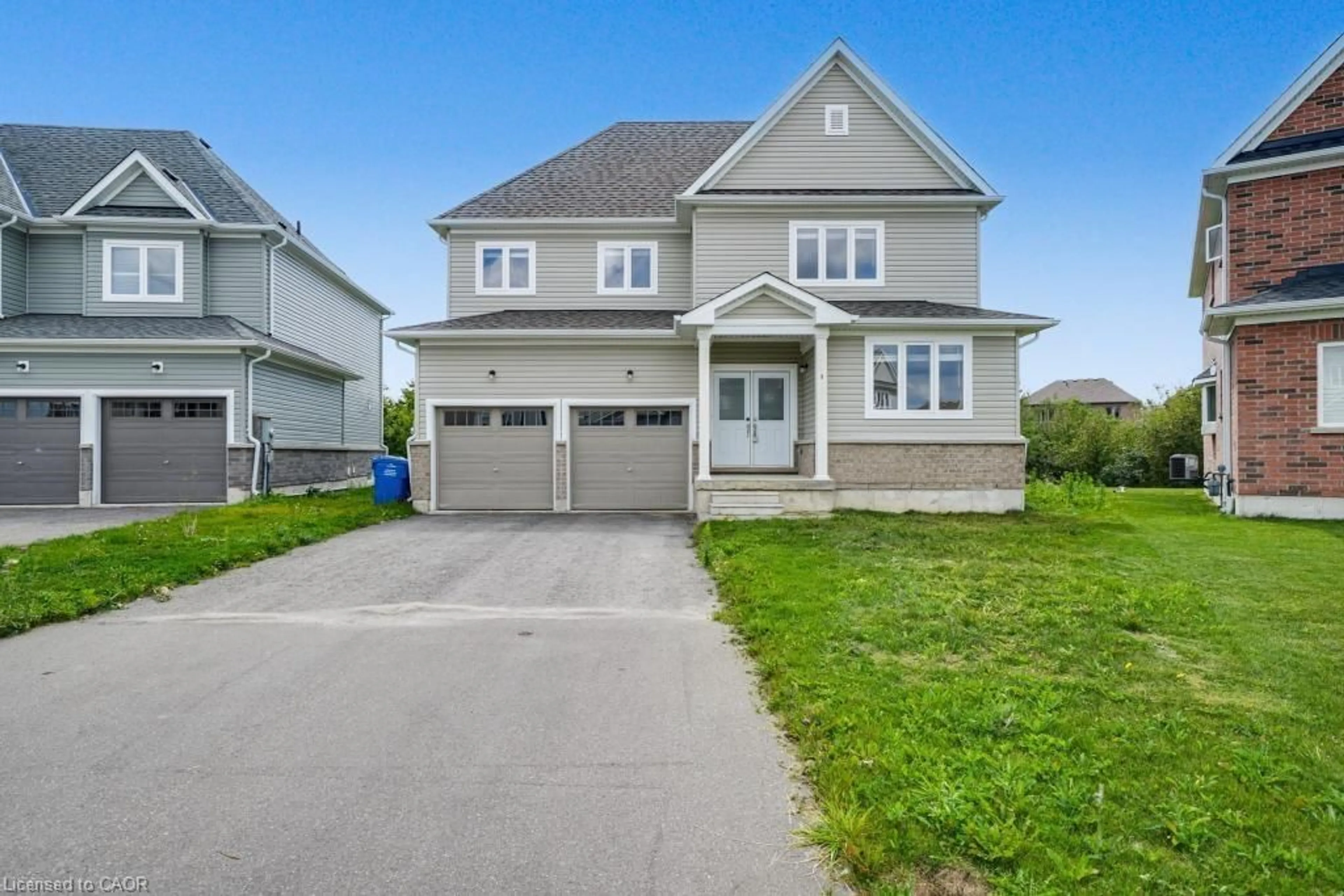 Home with vinyl exterior material, street for 9 Todd Cres, Dundalk Ontario N0C 1B0