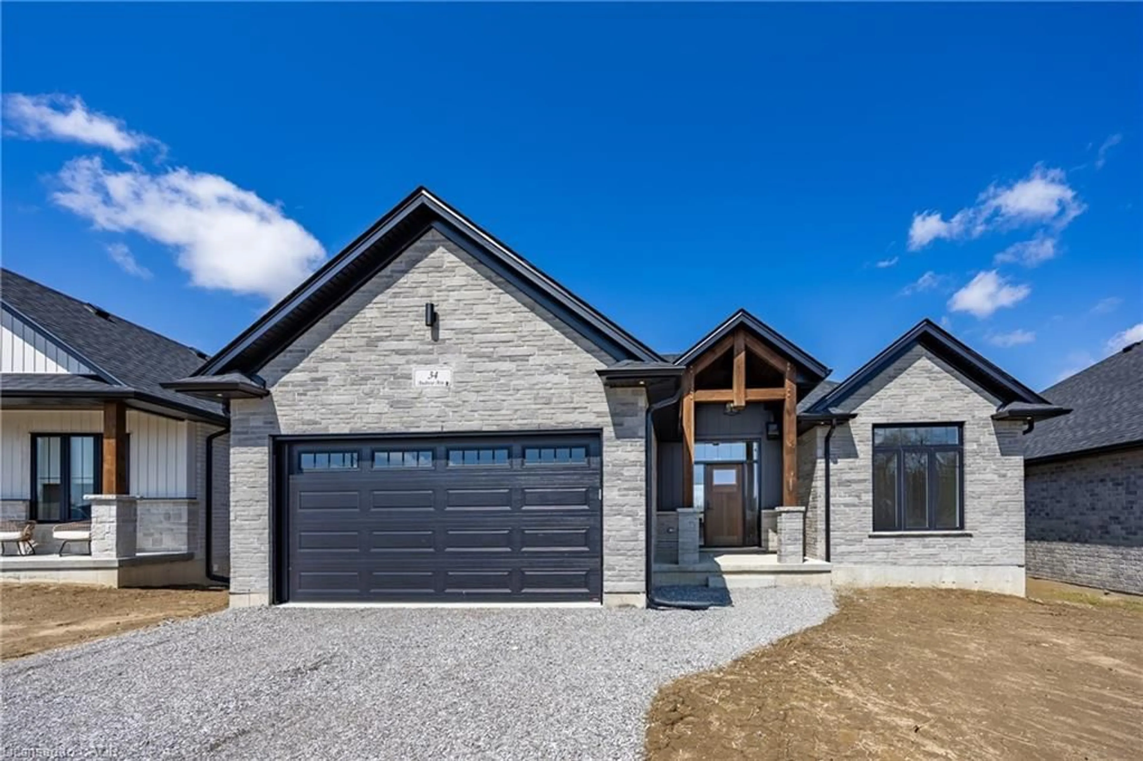 Home with brick exterior material, street for 34 Andrew Ave, Simcoe Ontario N3Y 4Y8