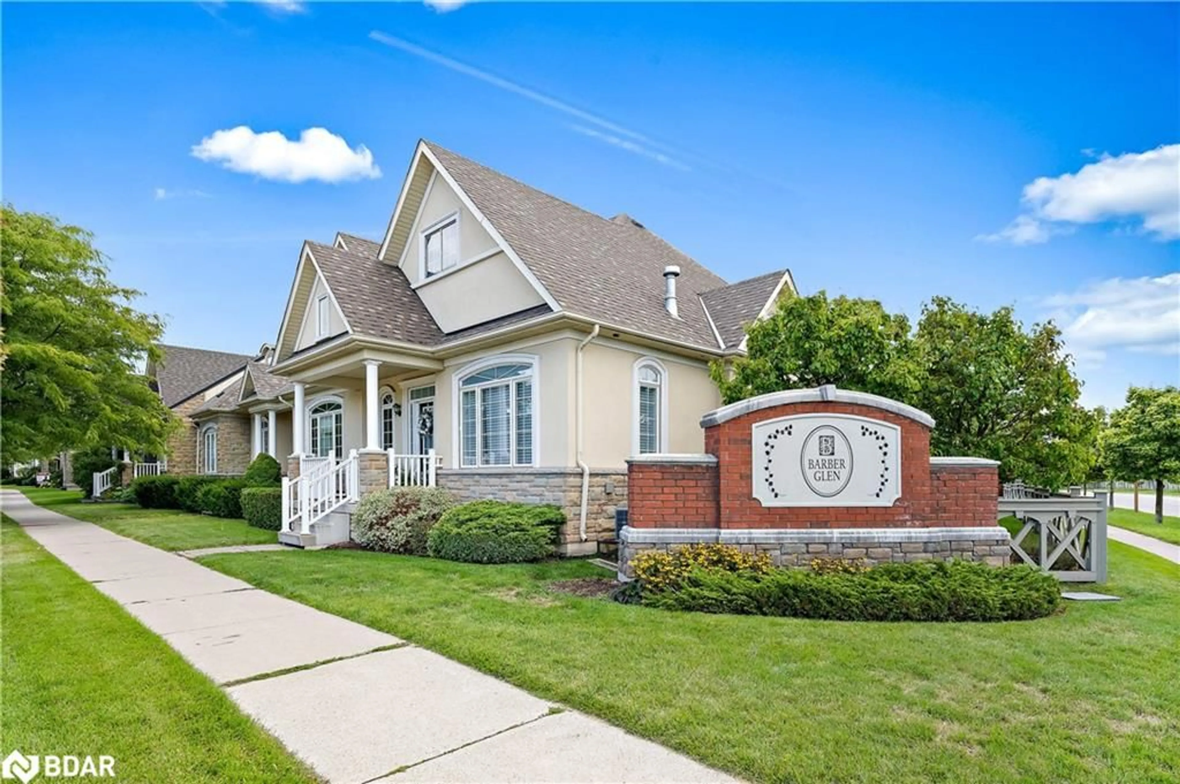Home with brick exterior material, street for 48 Garrison Sq, Georgetown Ontario L7G 0B9