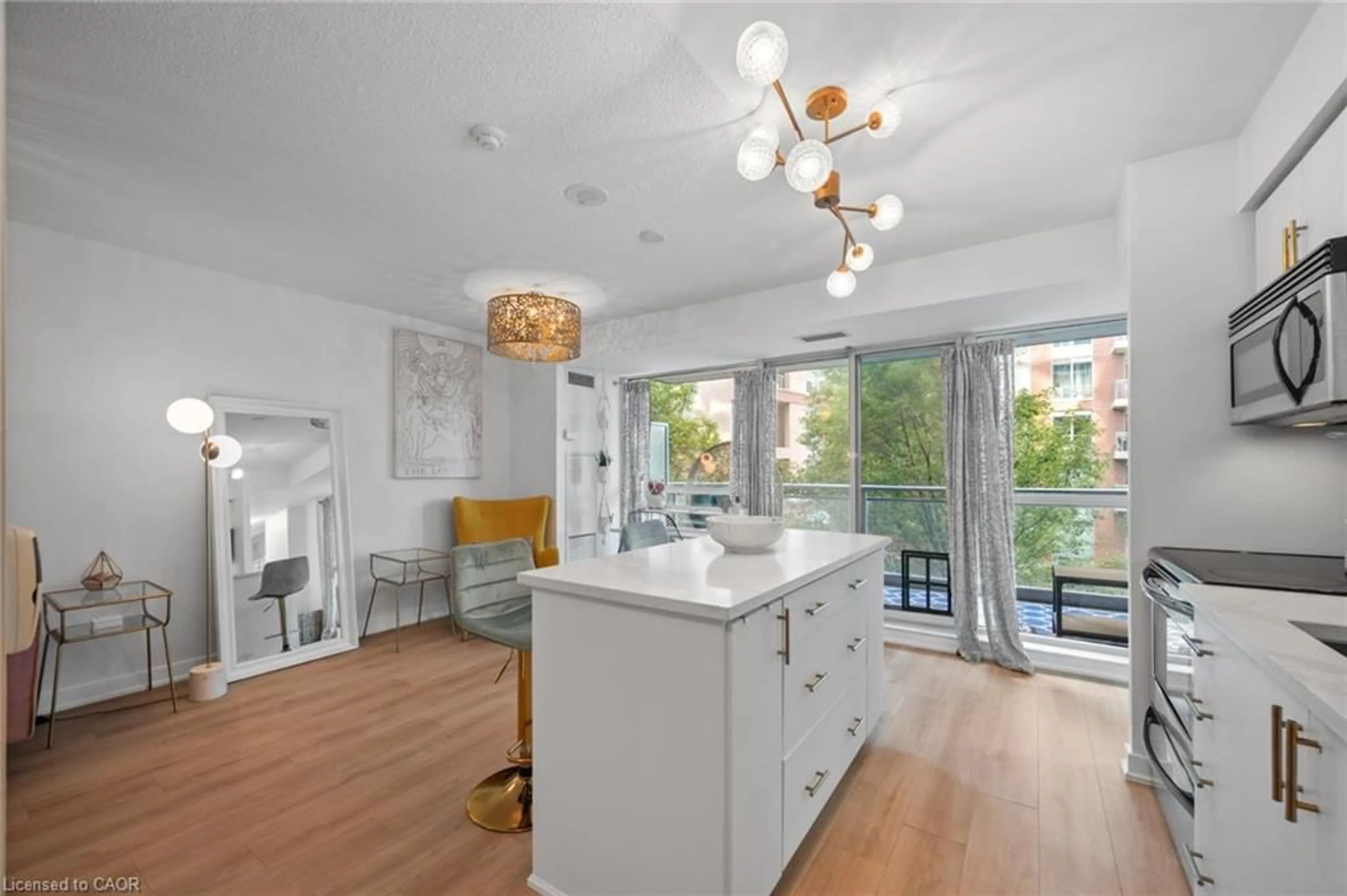 Open concept kitchen, unknown for 80 Western Battery Rd #222, Toronto Ontario M6K 3S1