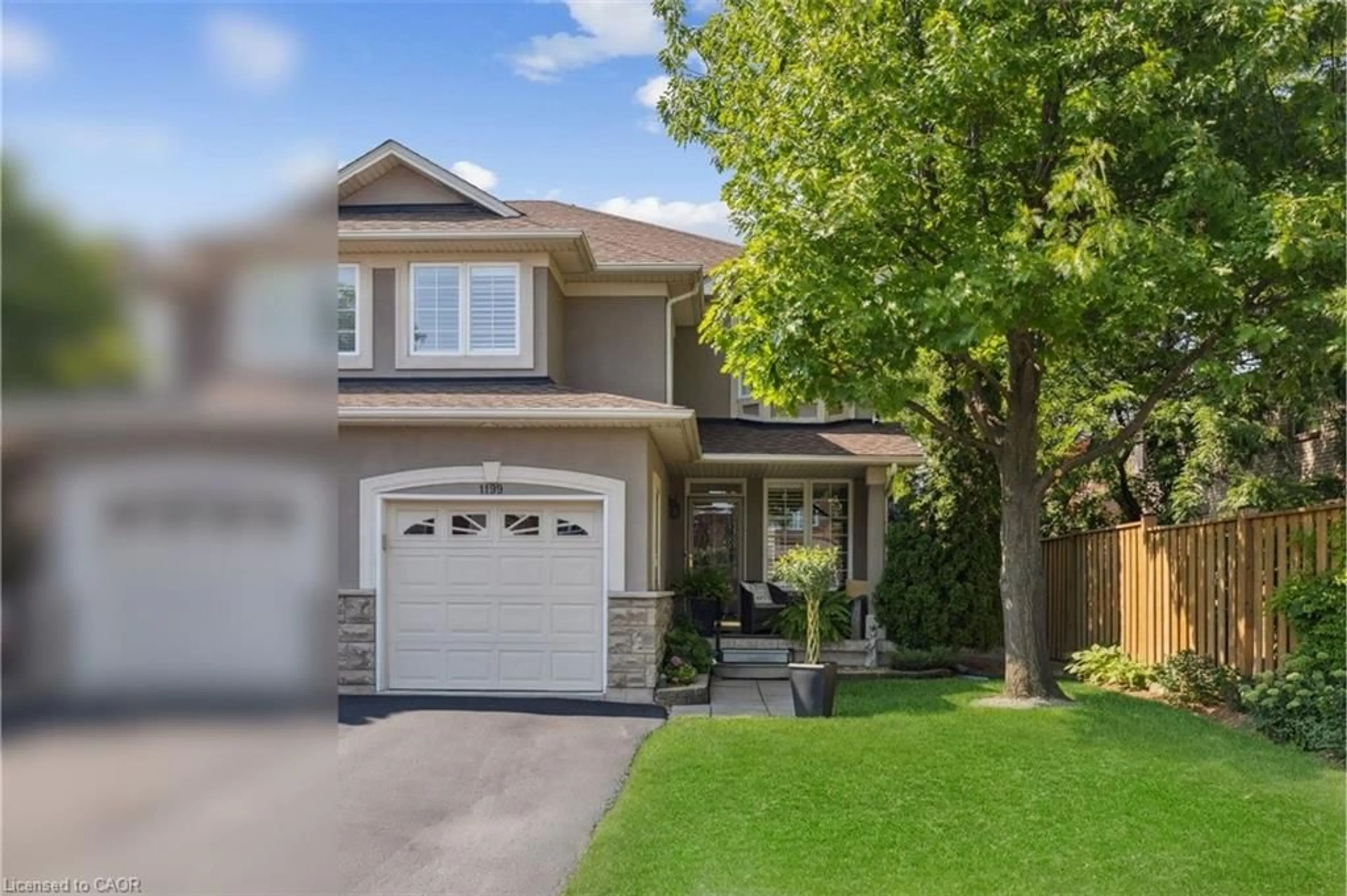 Home with vinyl exterior material, street for 1199 Stephenson Dr, Burlington Ontario L7S 2M3
