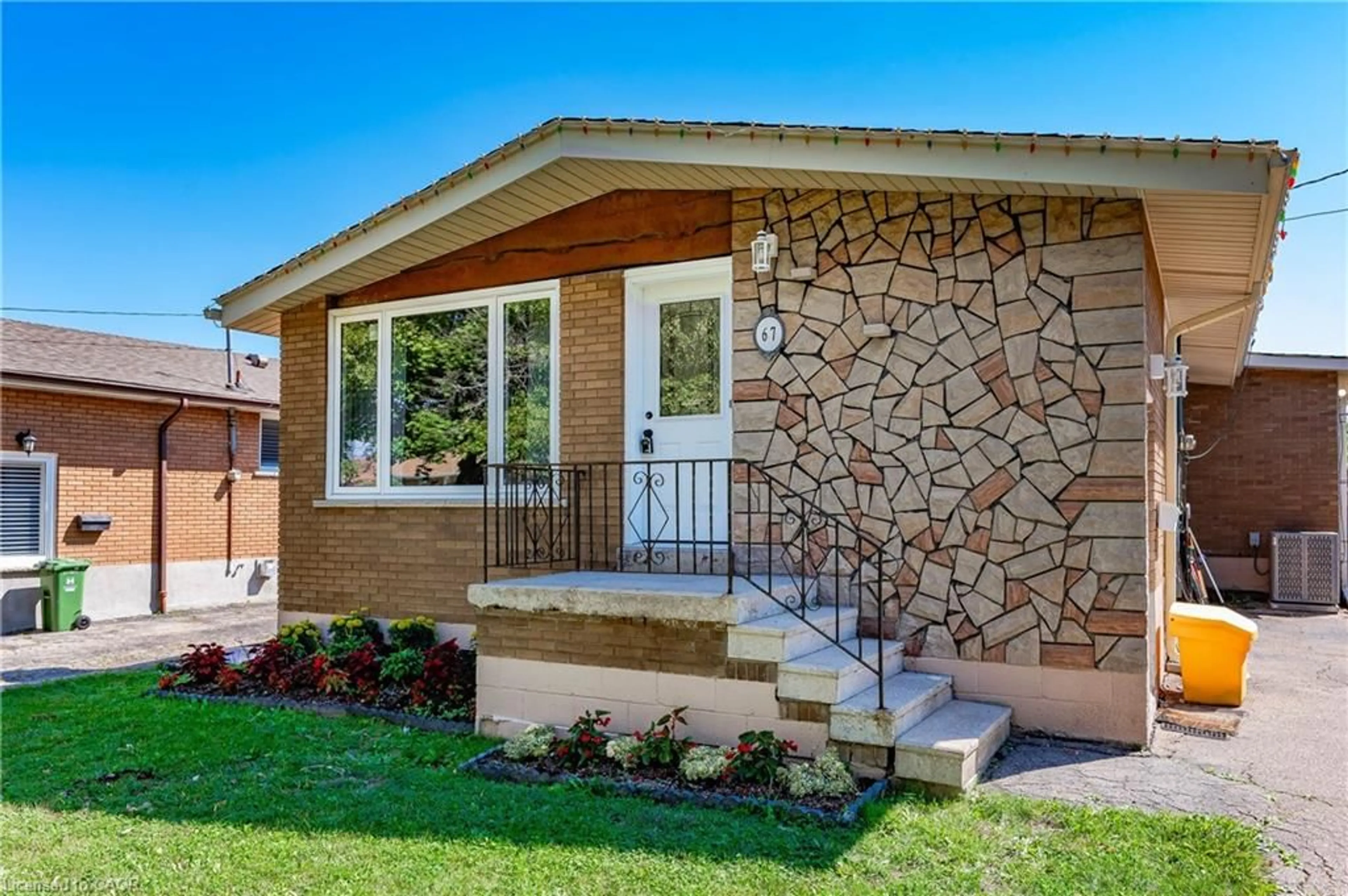 Home with brick exterior material, street for 67 Deschene Ave, Hamilton Ontario L9A 3J8
