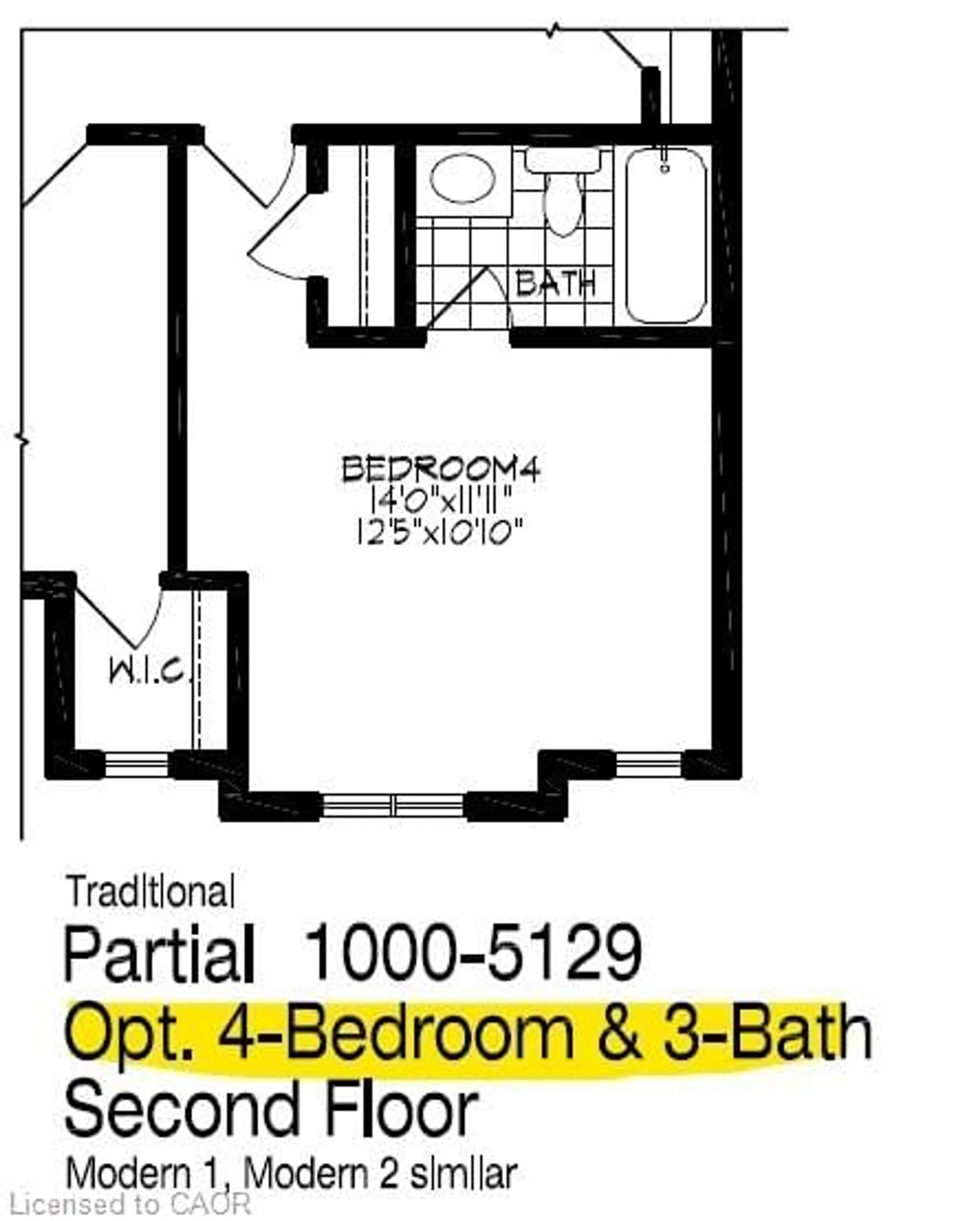 Floor plan for 14 Pine Warbler St #Lot 0033, Kitchener Ontario N2P 0K7