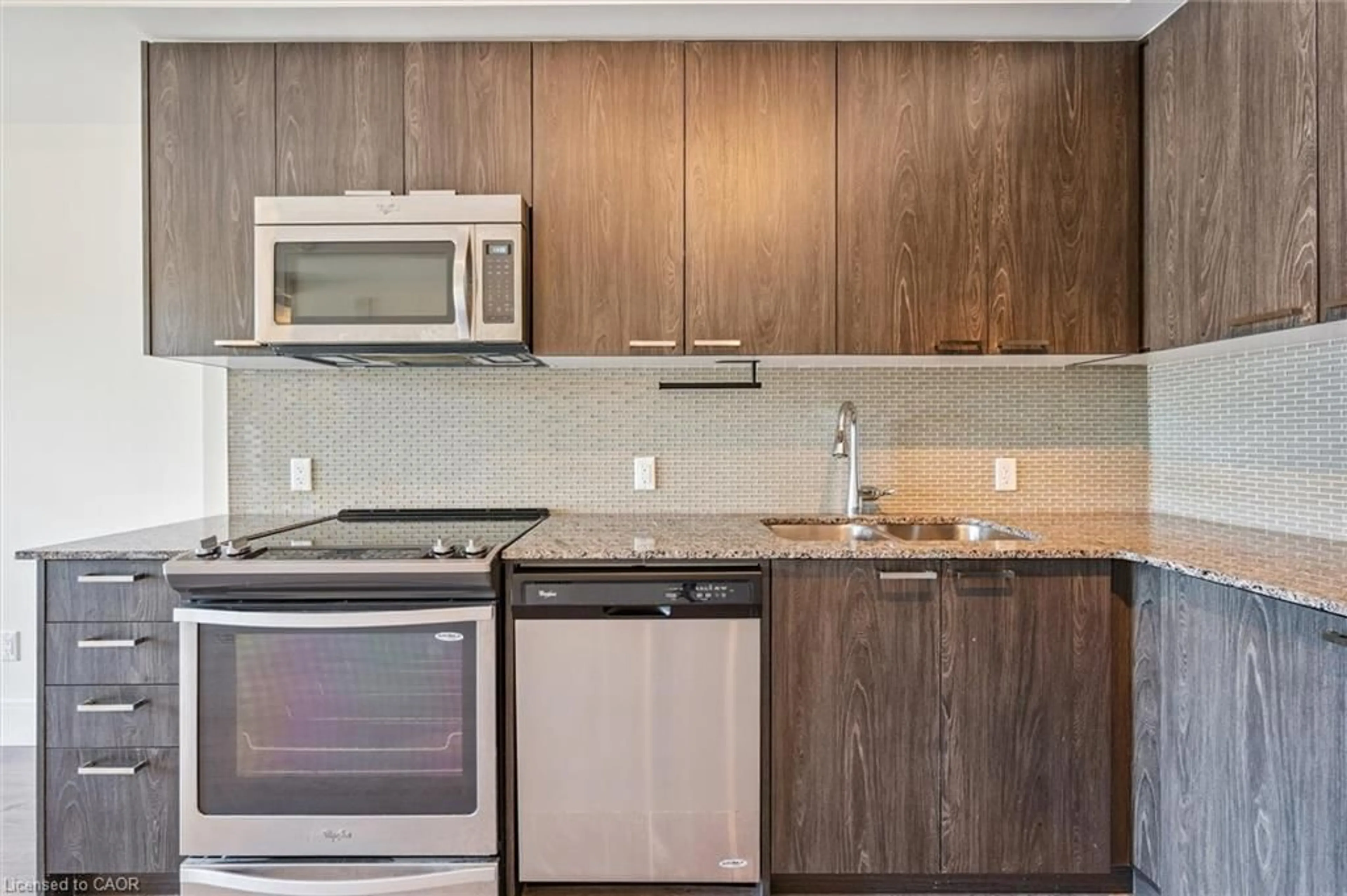 Standard kitchen, unknown for 155 St. Leger St #208, Kitchener Ontario N2H 0B9