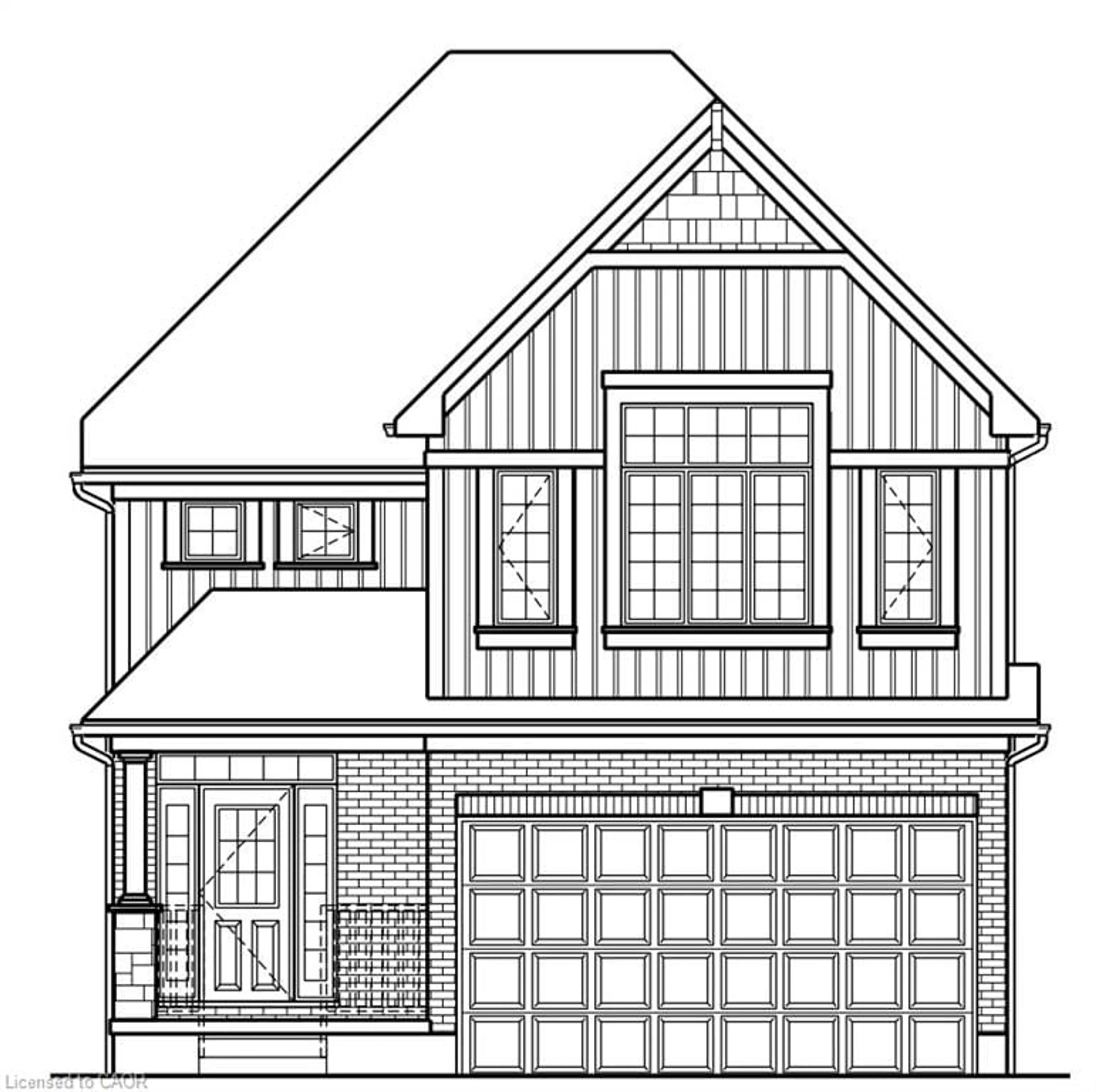Home with brick exterior material, building for 7 Pine Warbler St #Lot 0002, Kitchener Ontario N2P 0K7
