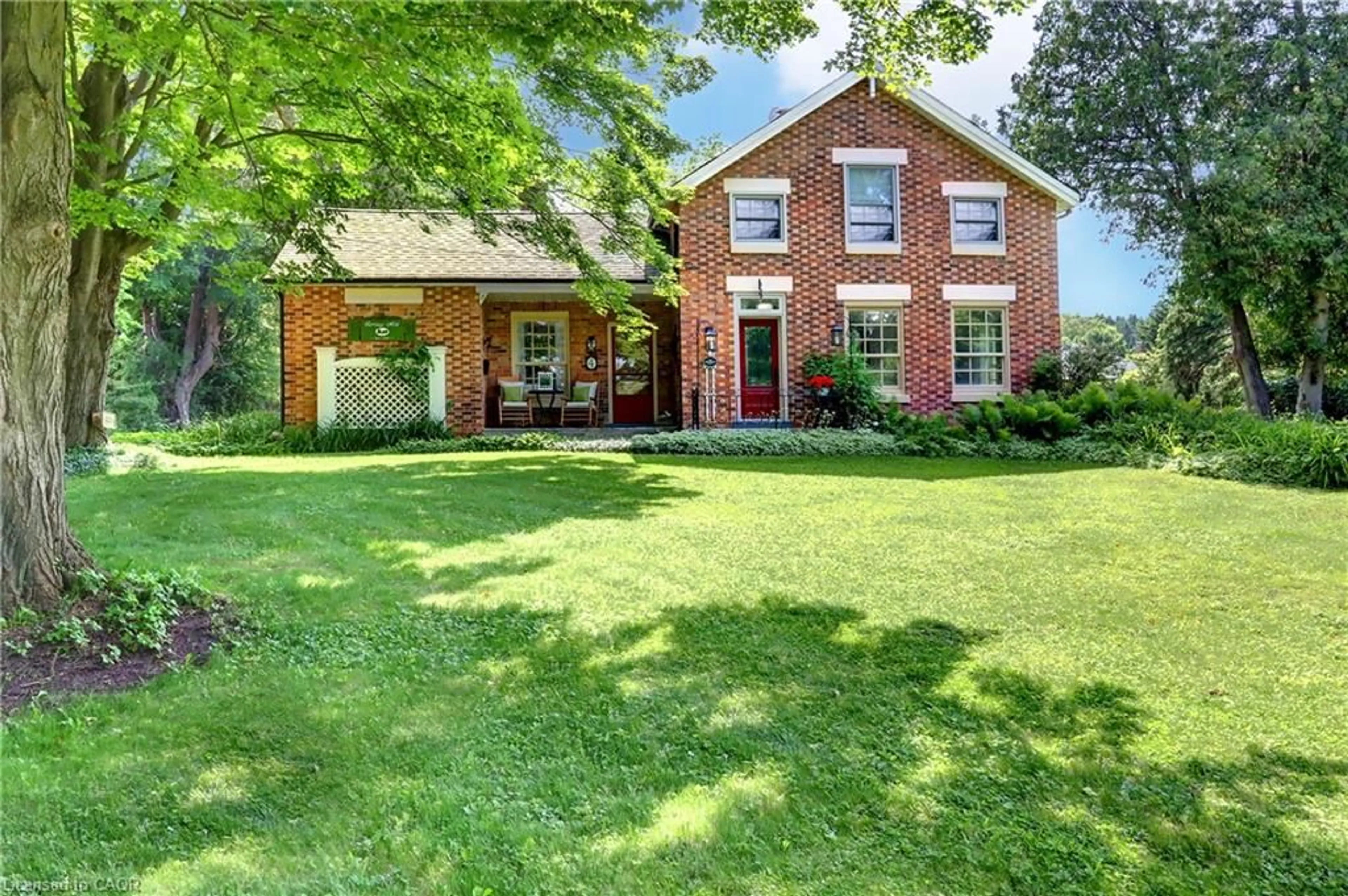 Home with brick exterior material, street for 4 Stewarttown Rd, Georgetown Ontario L7G 4S5