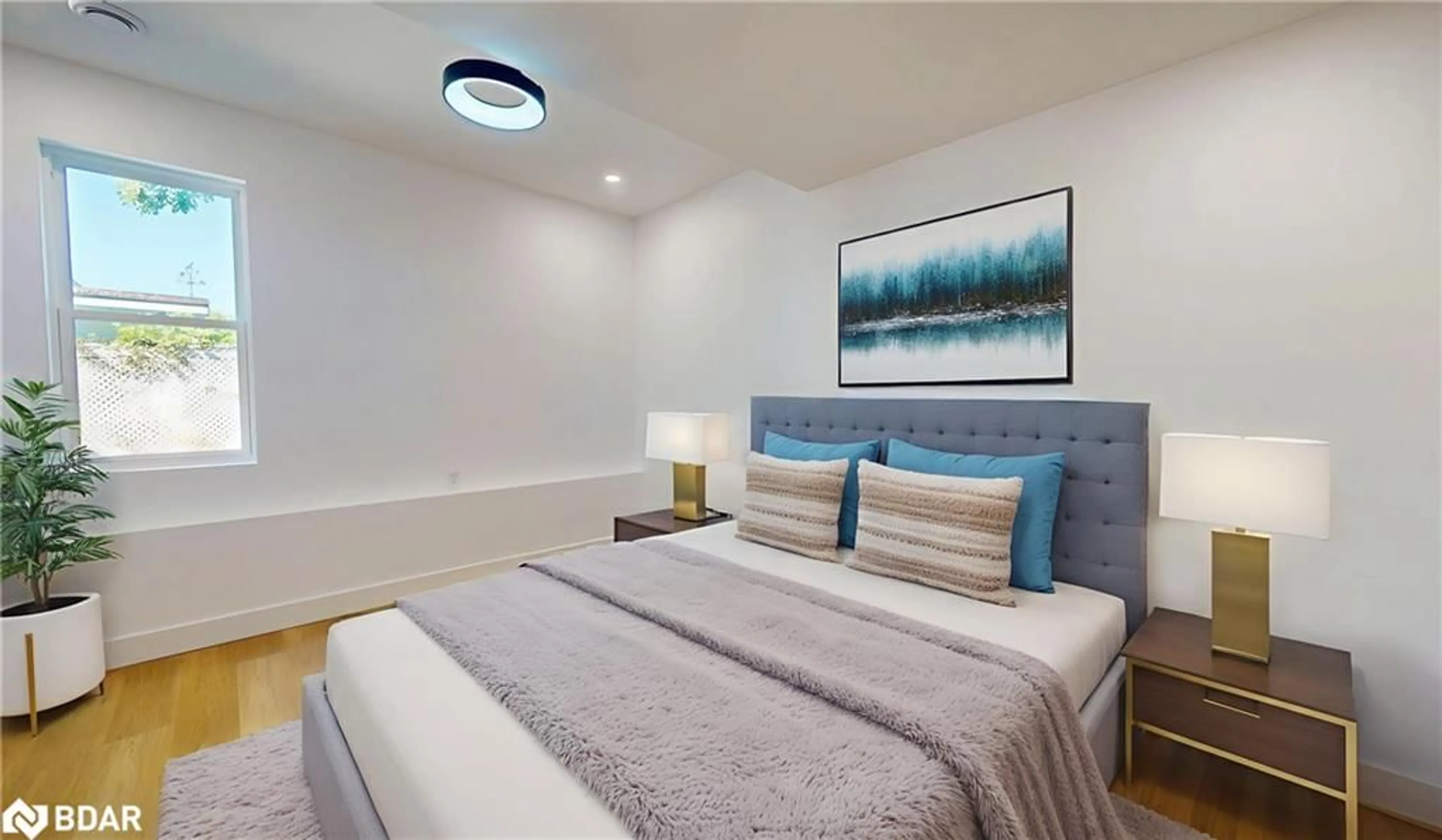 Bedroom with bed, unknown for 60 Gray St, Coldwater Ontario L0K 1E0
