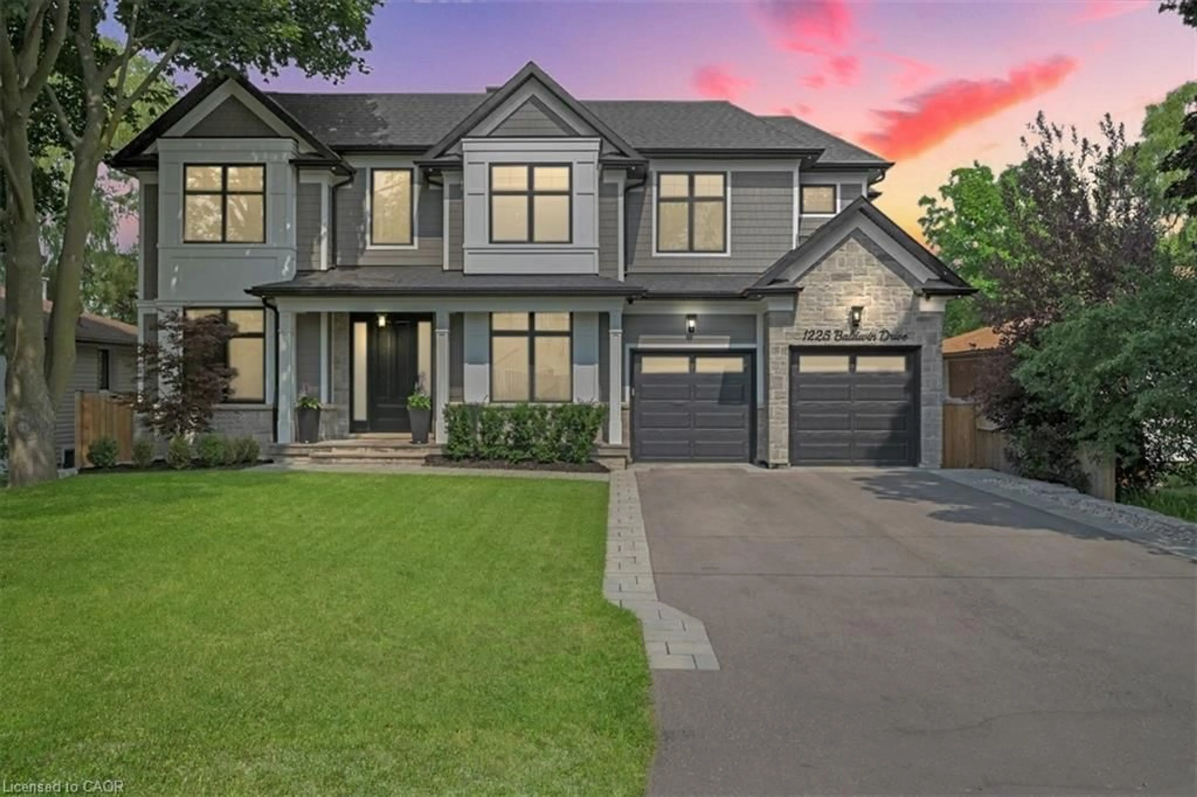 Home with brick exterior material, street for 1225 Baldwin Dr, Oakville Ontario L6J 2W4