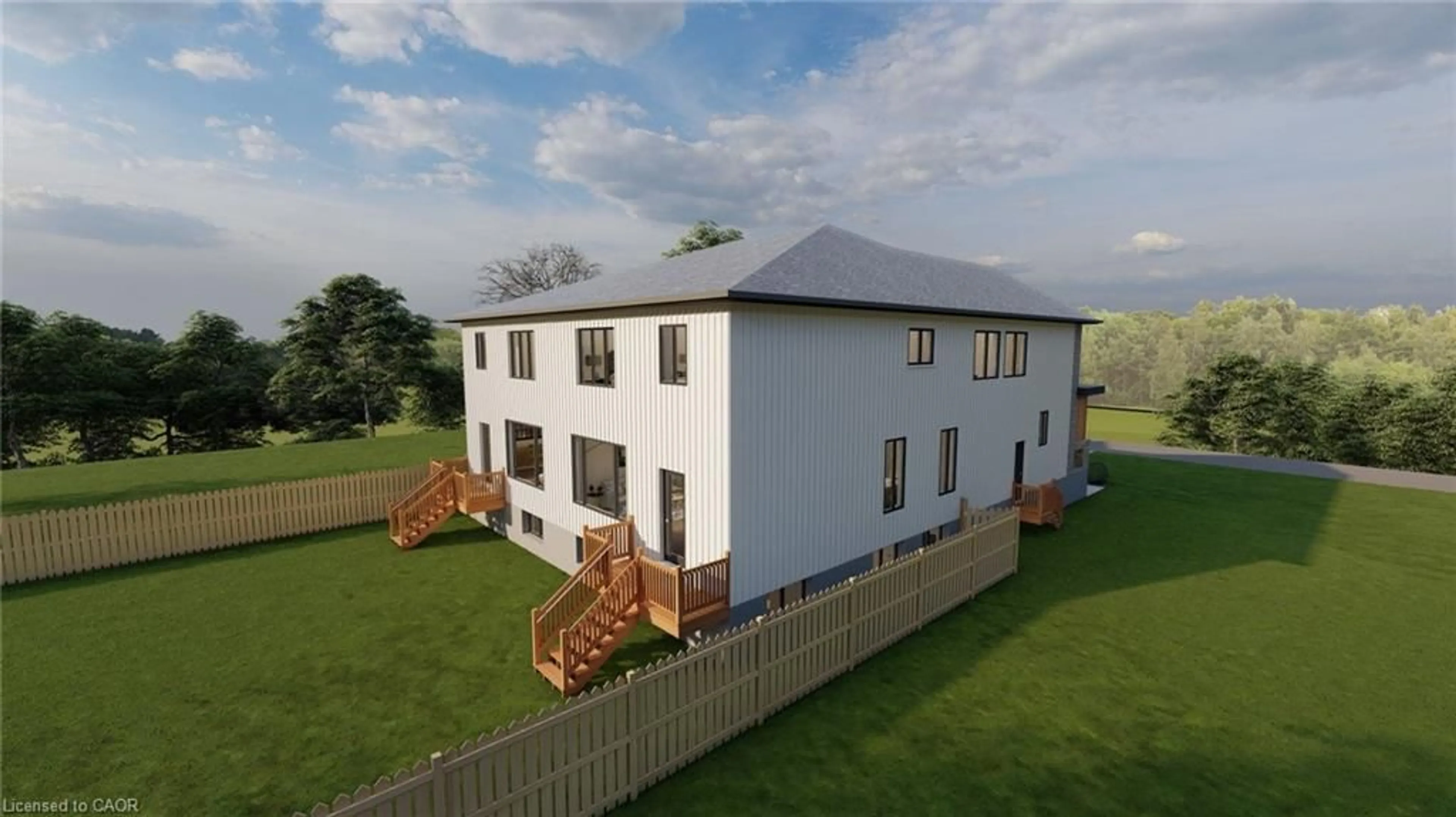 A pic from outside/outdoor area/front of a property/back of a property/a pic from drone, building for 133 Pugh St, Milverton Ontario N0K 1M0