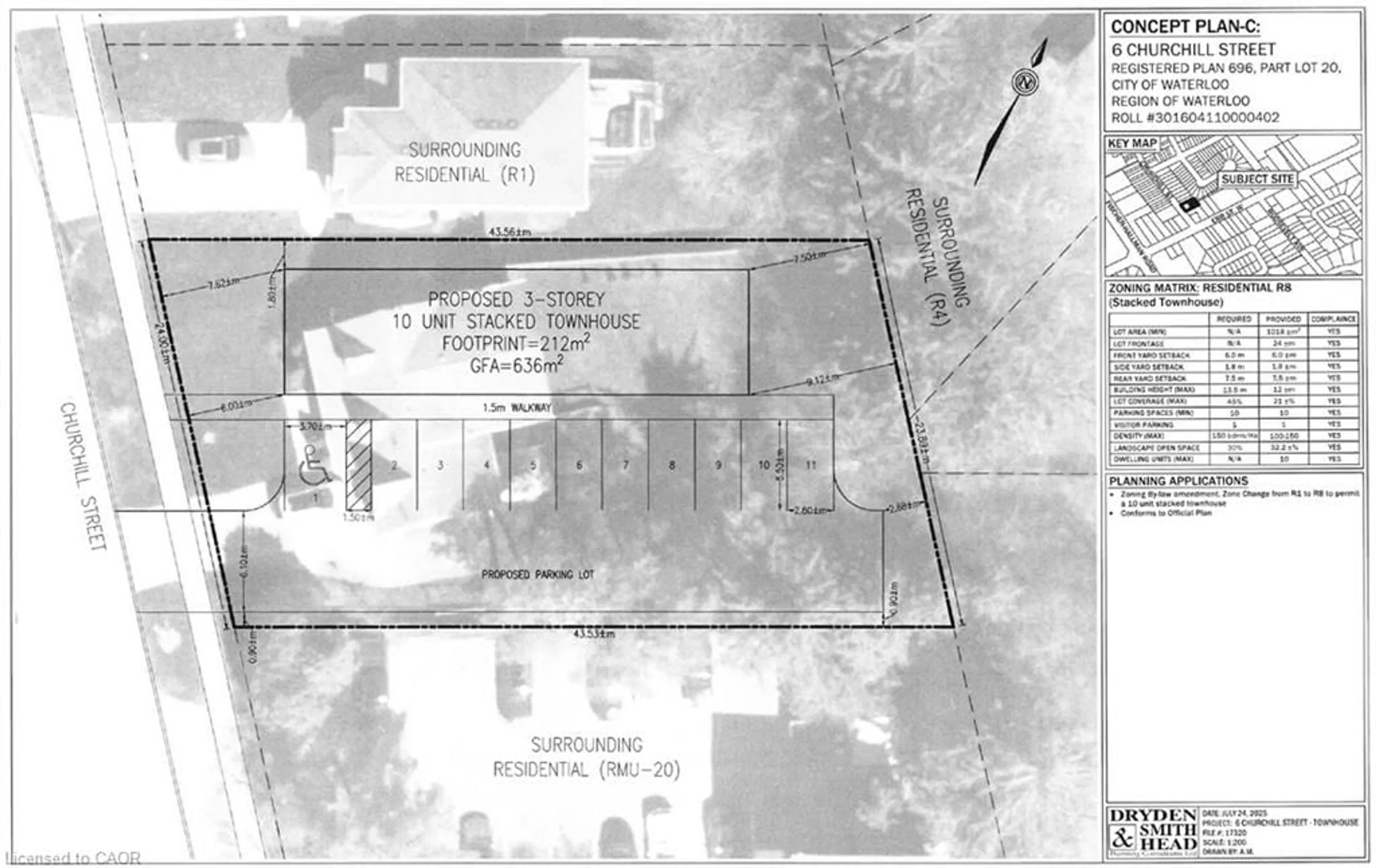 Floor plan for 6 Churchill St, Waterloo Ontario N2L 2X2