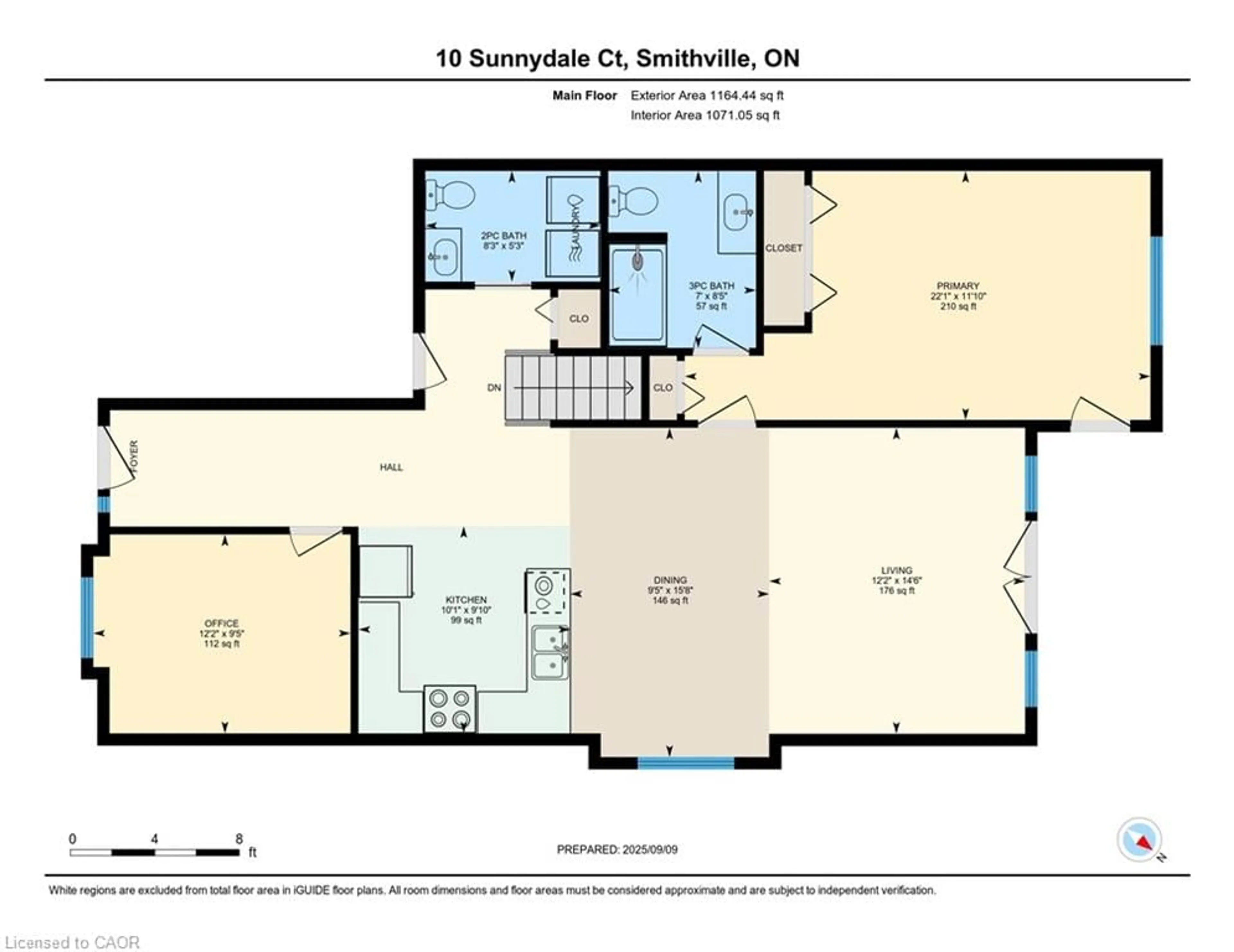 Floor plan for 10 Sunnydale Crt, Smithville Ontario L0R 2A0