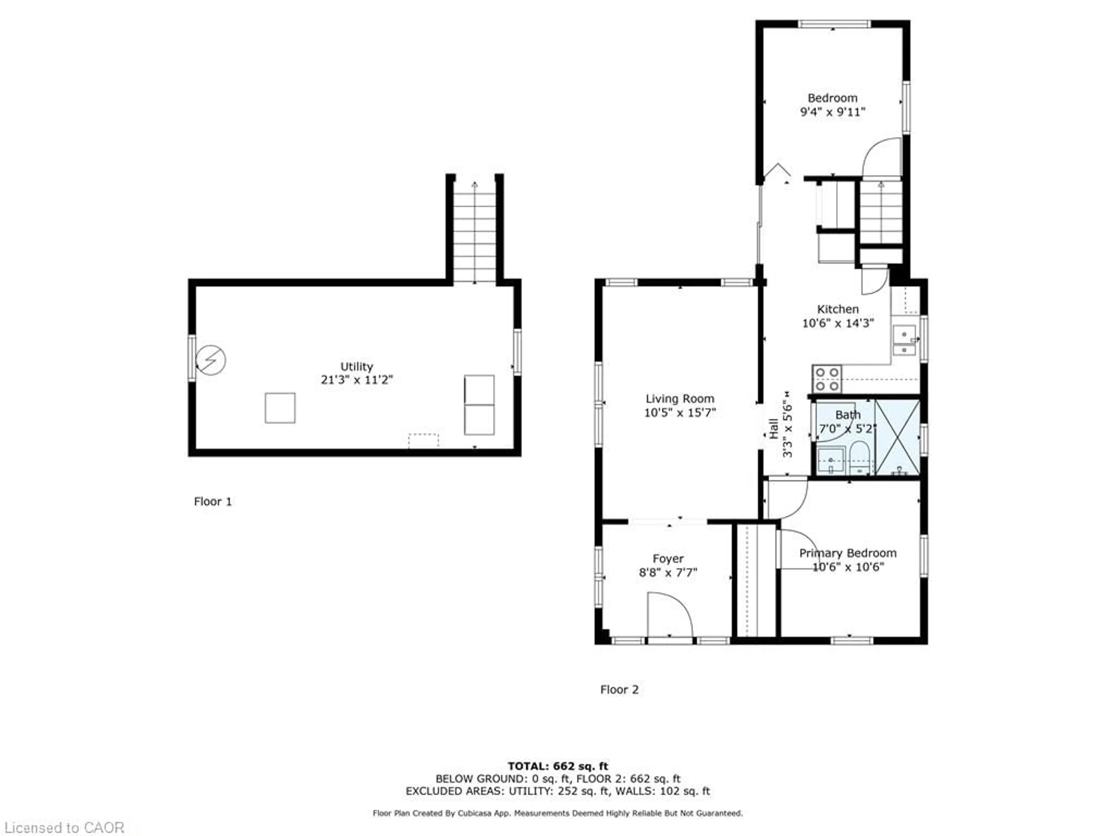 Floor plan for 432 West St, Simcoe Ontario N3Y 1V3